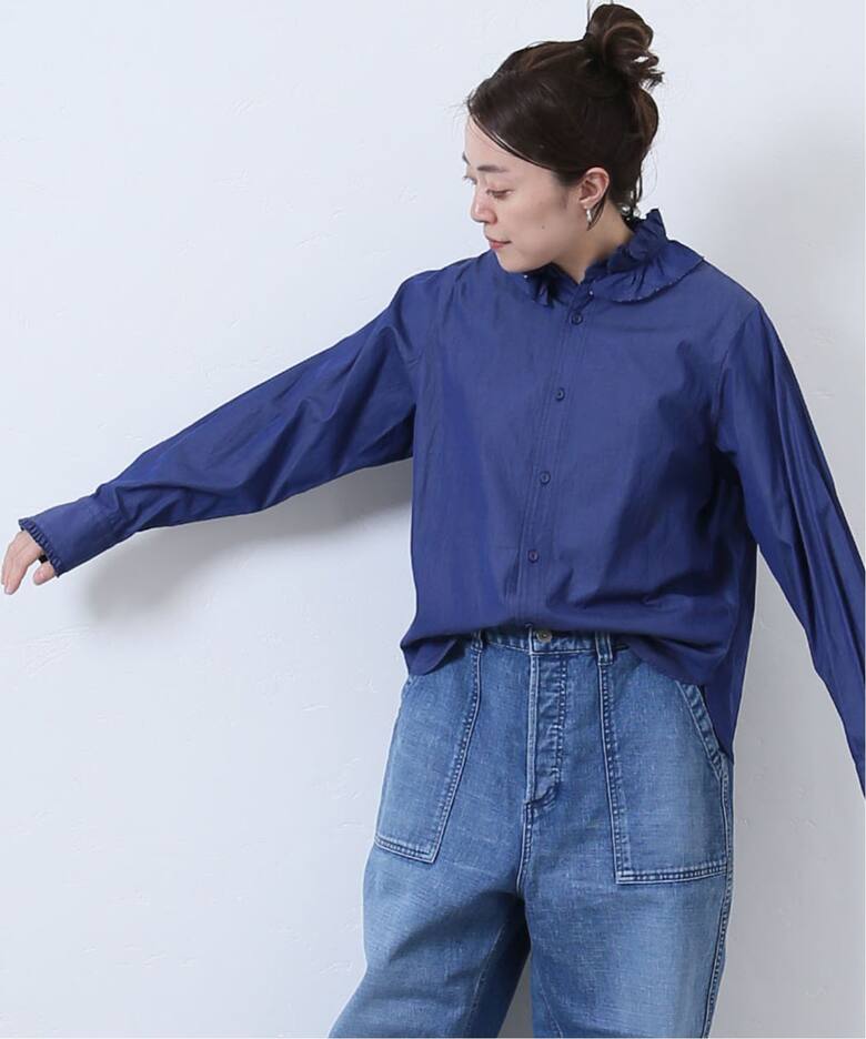 タイプ フリルカラーブラウス（シャツ／ブラウス）｜journal standard 