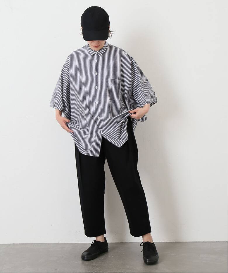 ブロードワッシャー ドロップシャツ（シャツ／ブラウス）｜journal 