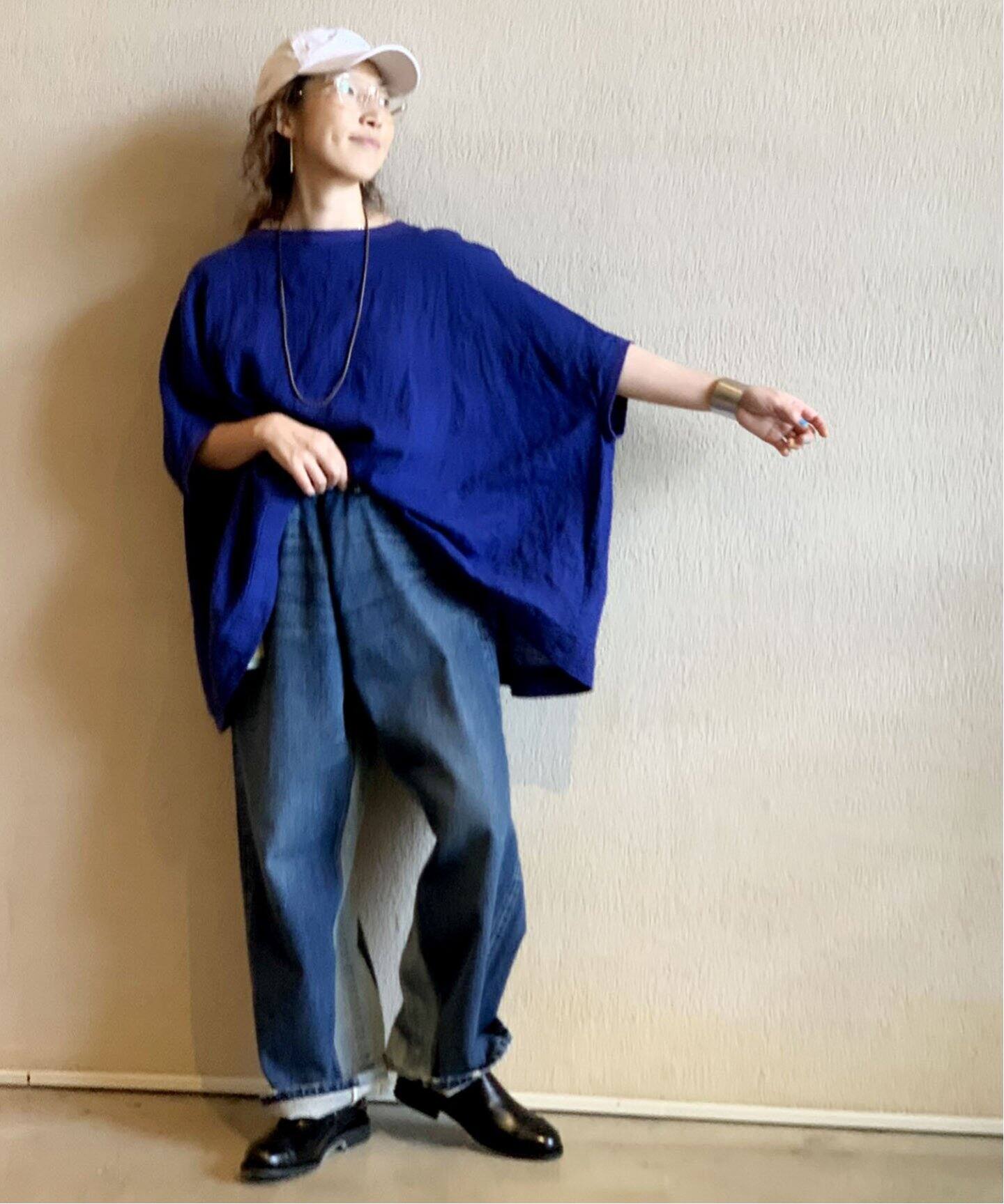 60リネンワッシャー ポンチョ（シャツ／ブラウス）｜journal standard  