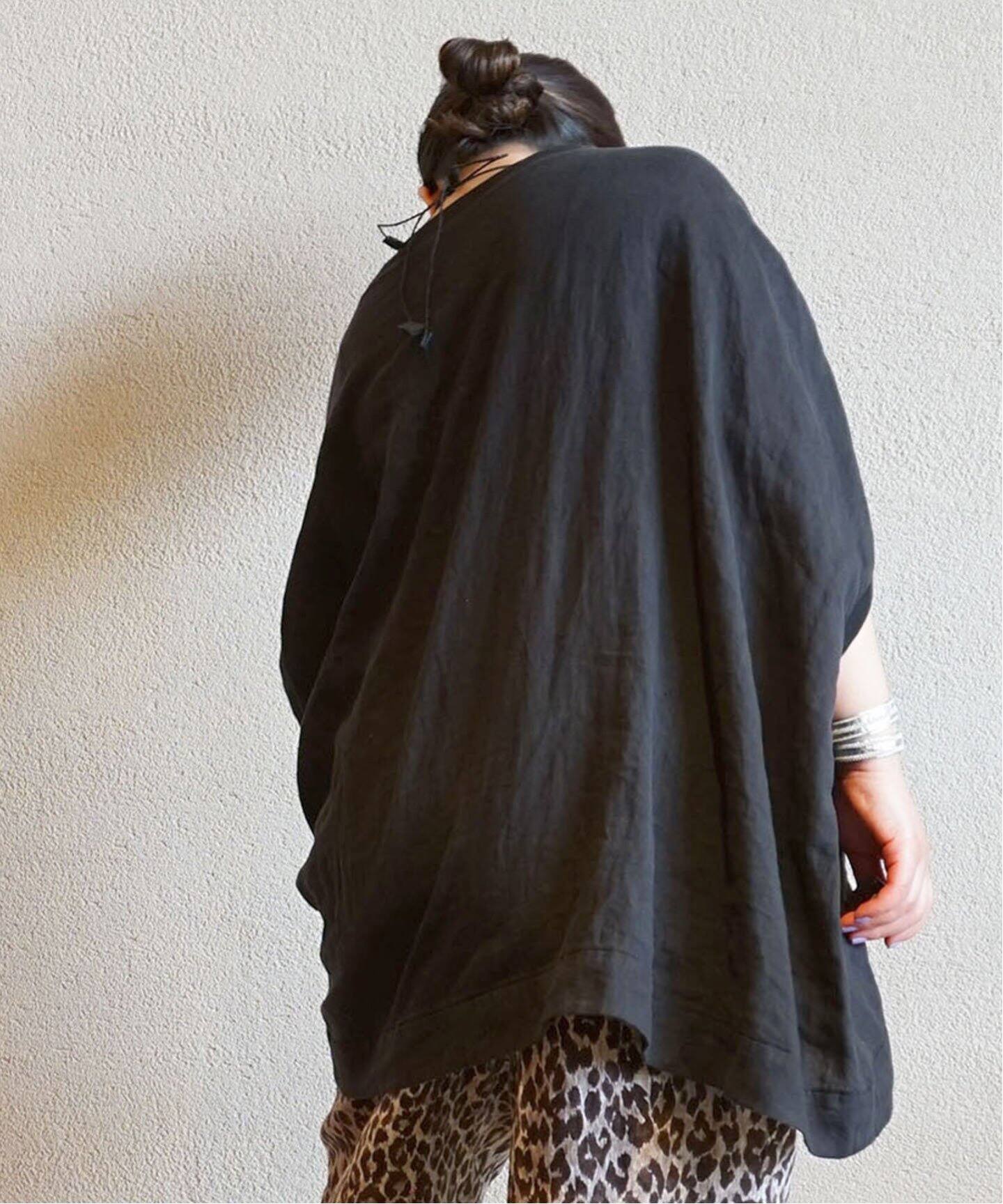 60リネンワッシャー ポンチョ（シャツ／ブラウス）｜journal standard  