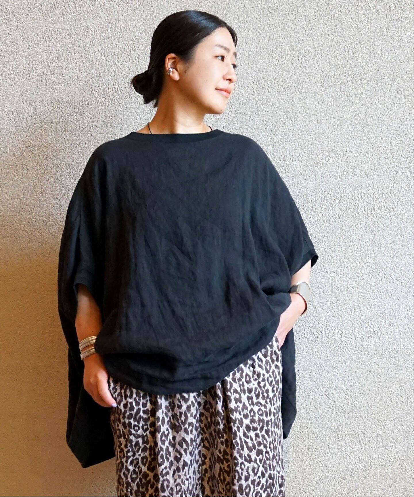 60リネンワッシャー ポンチョ（シャツ／ブラウス）｜journal standard  