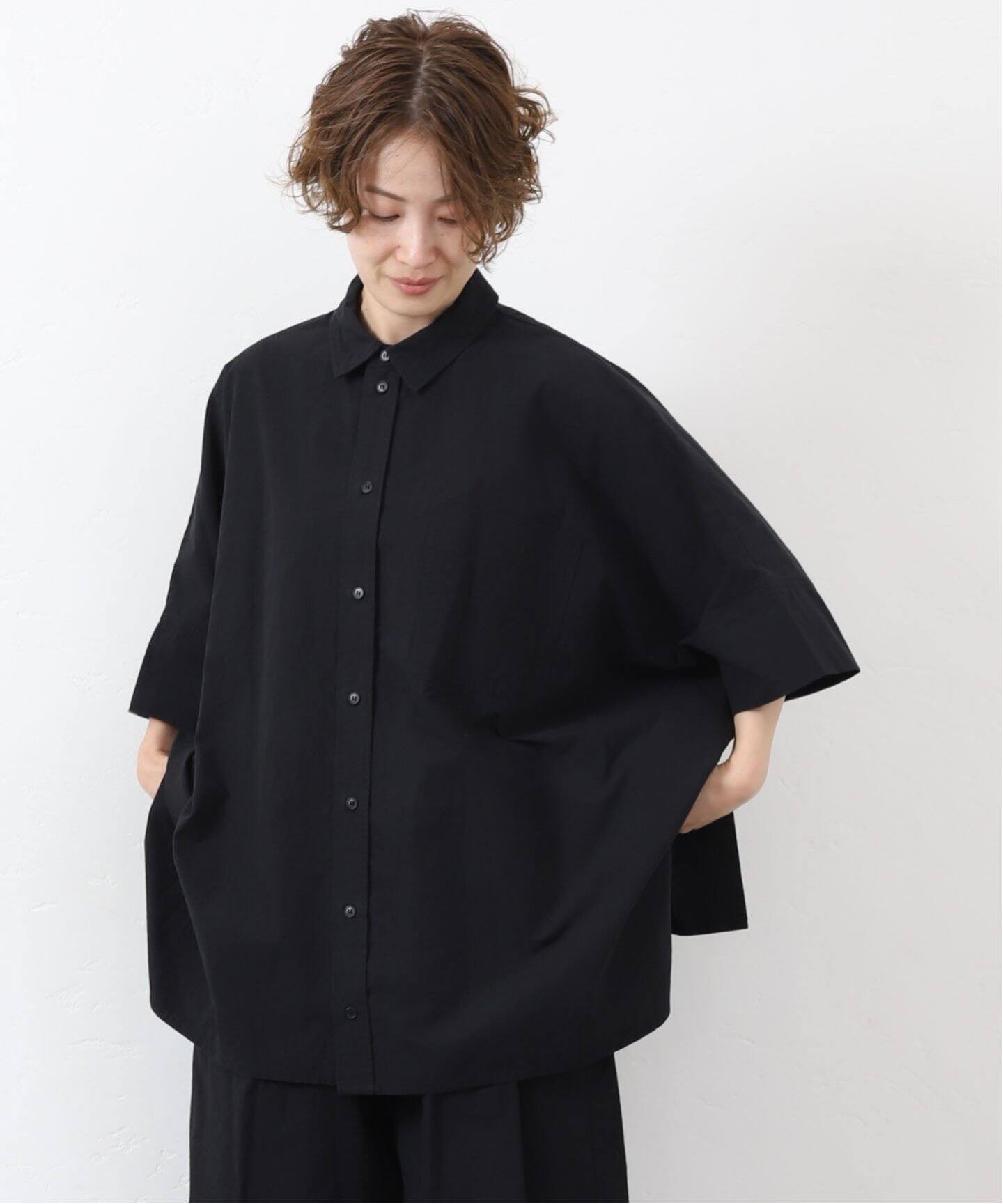 タイプワッシャー ワイドシャツ（シャツ／ブラウス）｜journal 