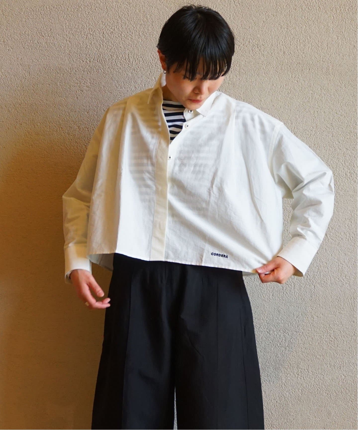ジャーナルスタンダードラックス コルデラ リネンシャツ