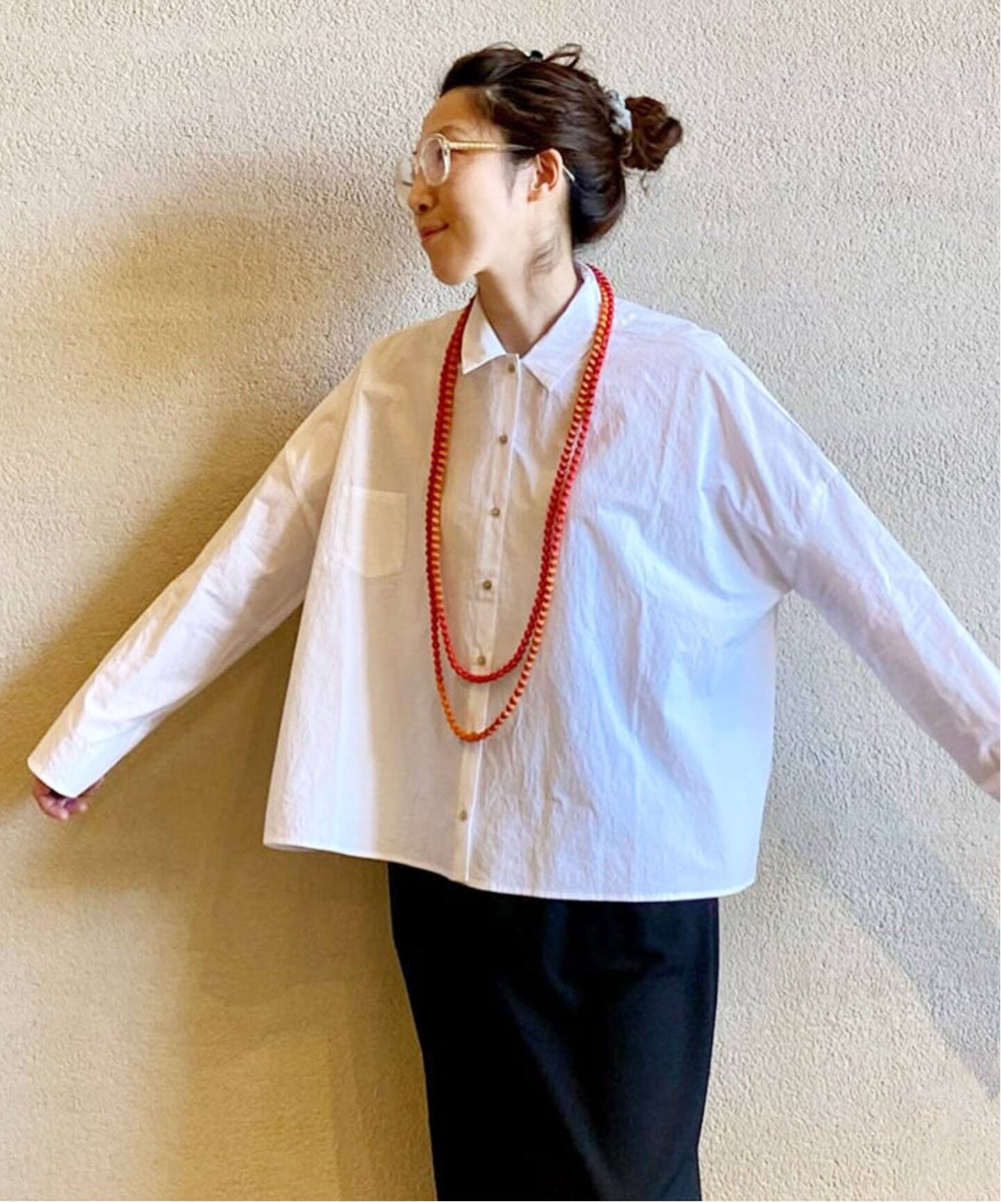apuntob/アプントビー】SHIRT JAPANESE LIGHT POPLINE（シャツ 