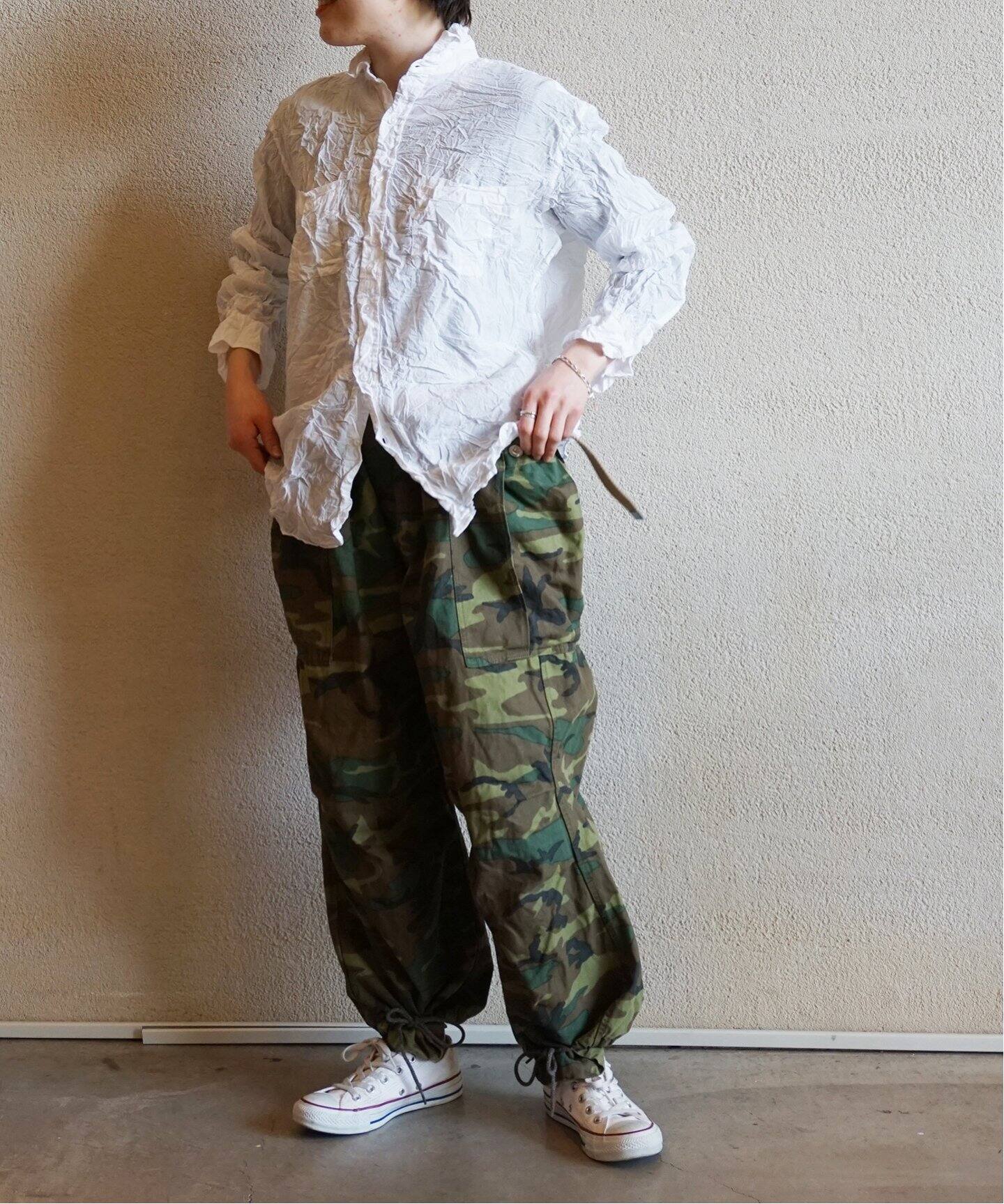 VAS-Y LENTEMENT/ヴァジーラントマン】L/SL OVERSISED SHIRT（シャツ 