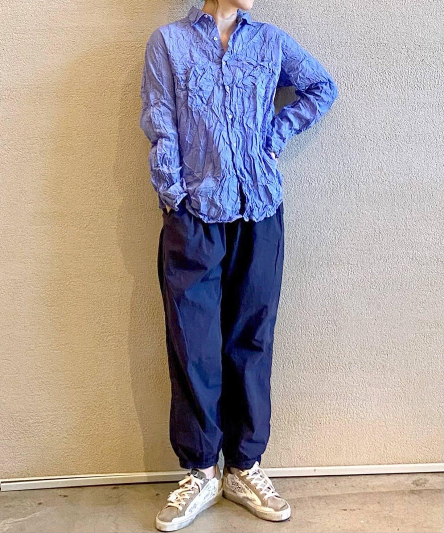 VAS-Y LENTEMENT/ヴァジーラントマン】L/SL OVERSISED SHIRT（シャツ  