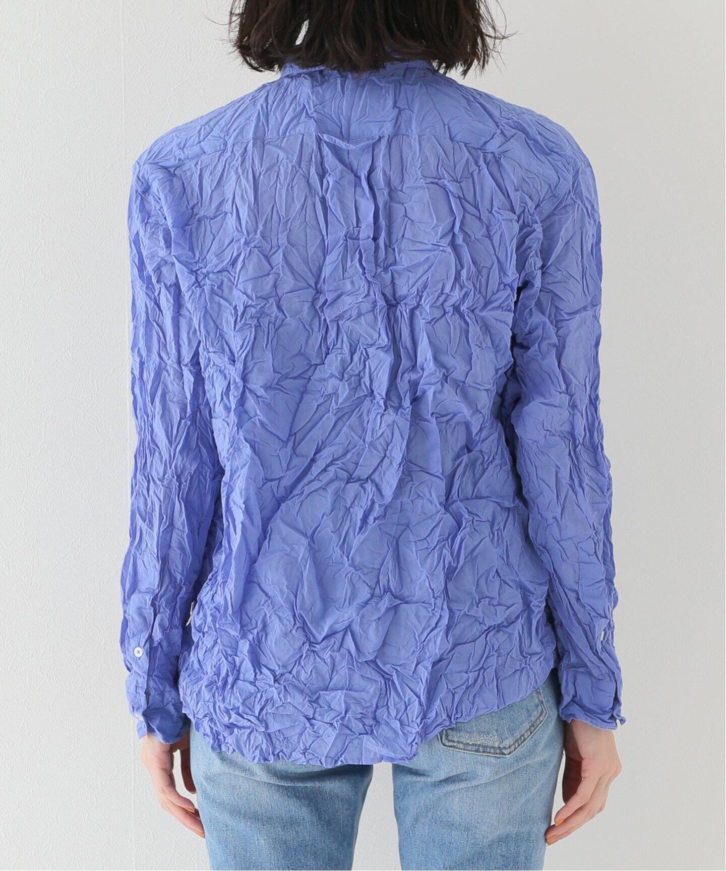 VAS-Y LENTEMENT/ヴァジーラントマン】L/SL OVERSISED SHIRT（シャツ  