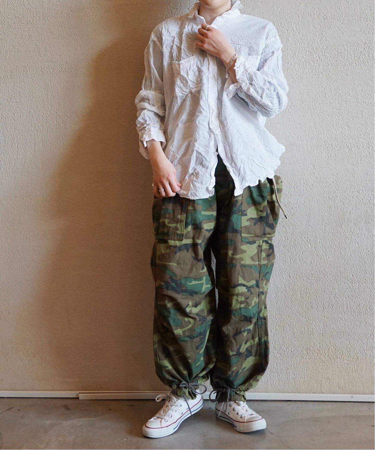 VAS-Y LENTEMENT/ヴァジーラントマン】L/SL OVERSISED SHIRT（シャツ  