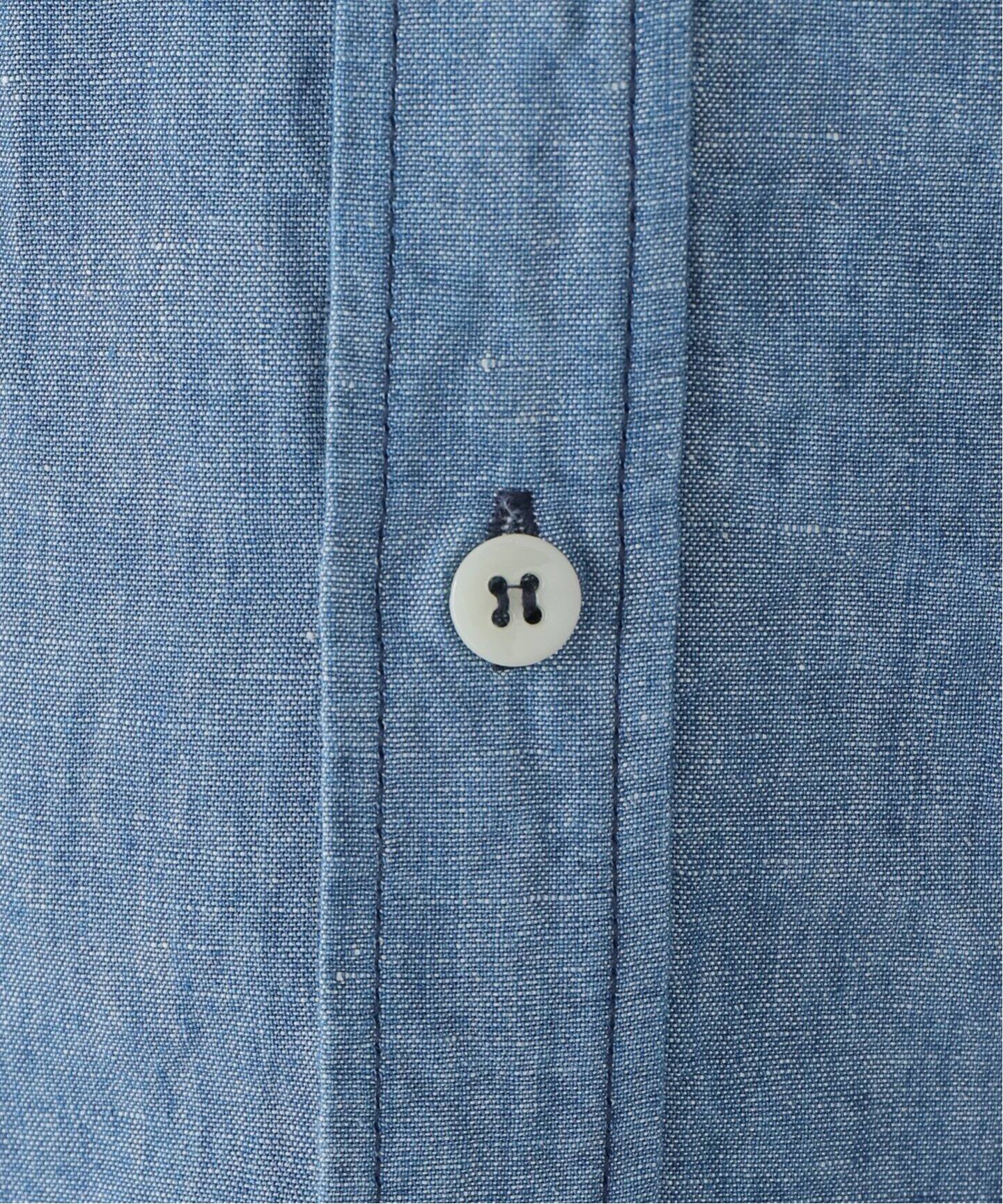 ARMEN/アーメン】CO/LI CHAMBRAY LONG SHIRT（シャツ／ブラウス 