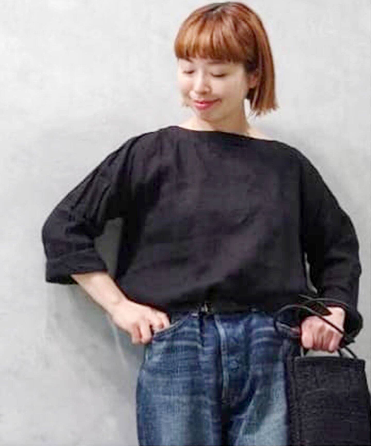 ARMEN/アーメン】LINEN PLAIN TOP（シャツ／ブラウス）｜journal 