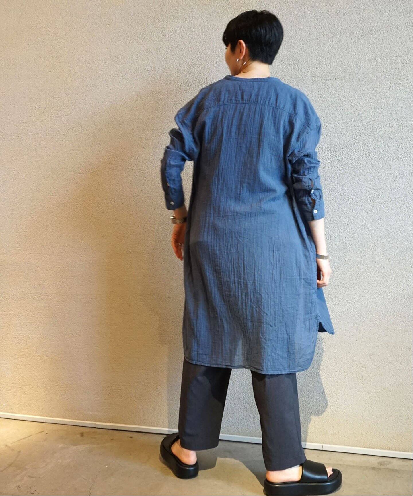 ARMEN/アーメン】GAUSE LONG SHIRT（シャツ／ブラウス）｜journal 