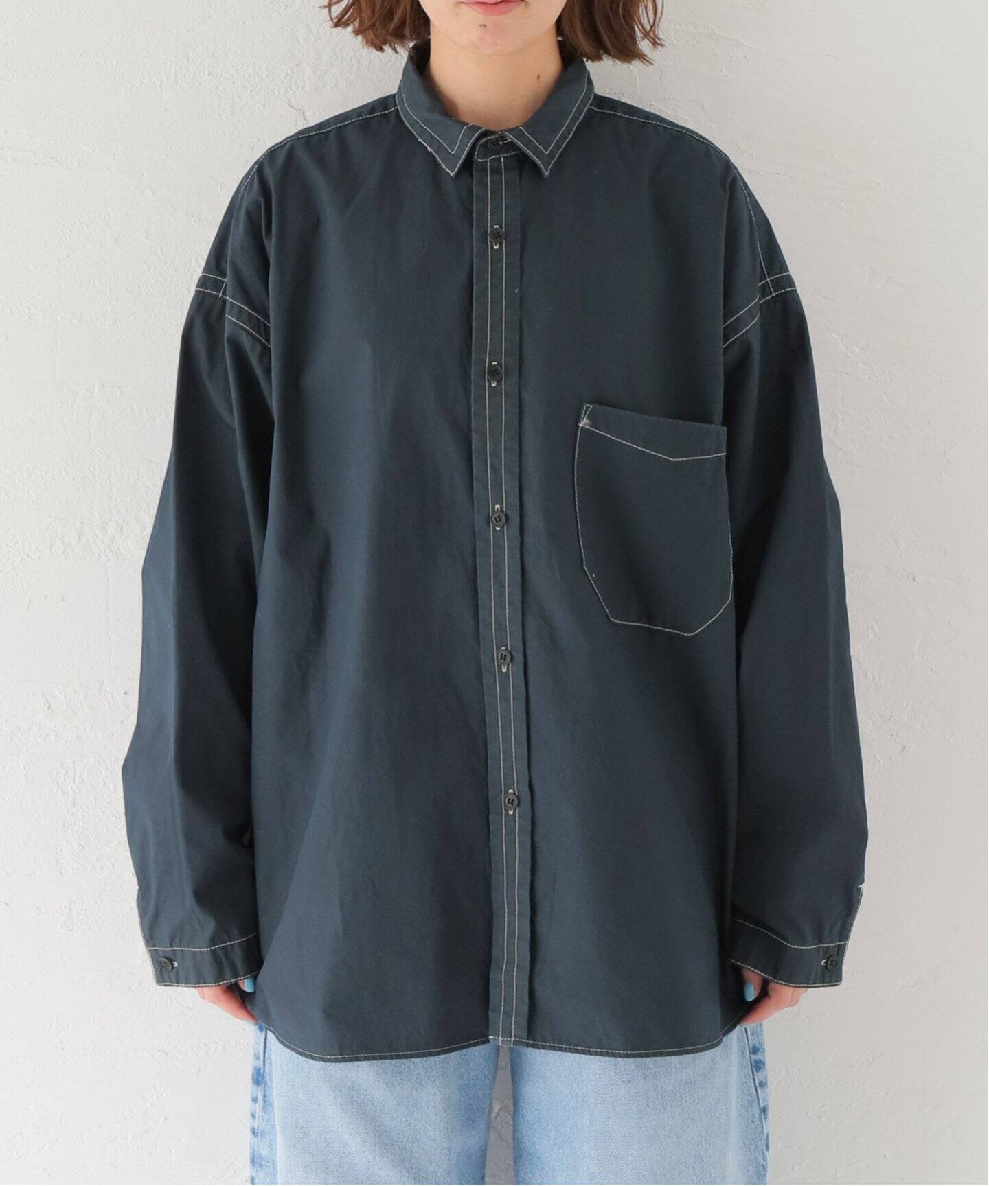 AQUAROCK / アクアロック】WIDE SHIRT（シャツ／ブラウス）｜journal  