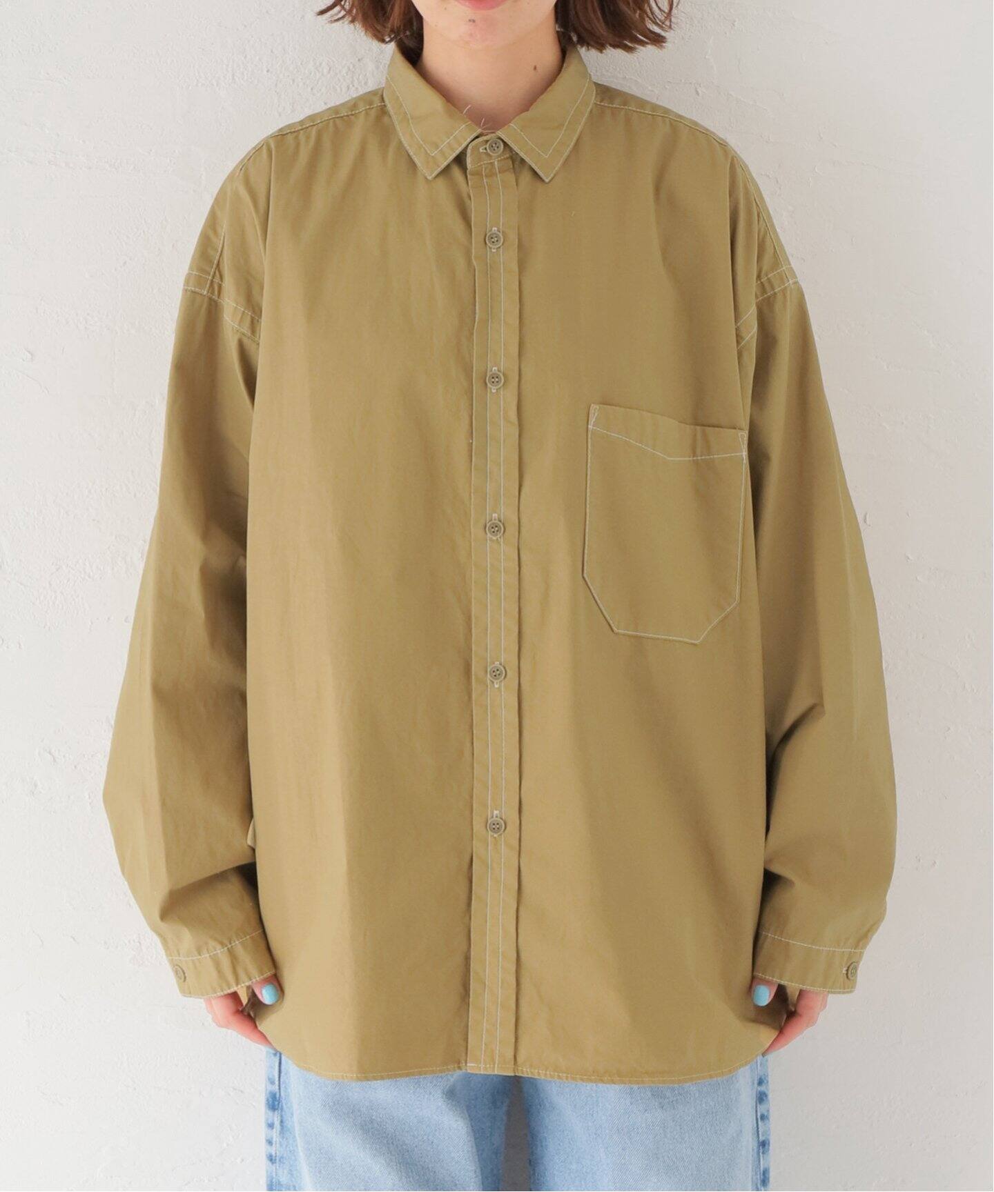 AQUAROCK / アクアロック】WIDE SHIRT（シャツ／ブラウス）｜journal 