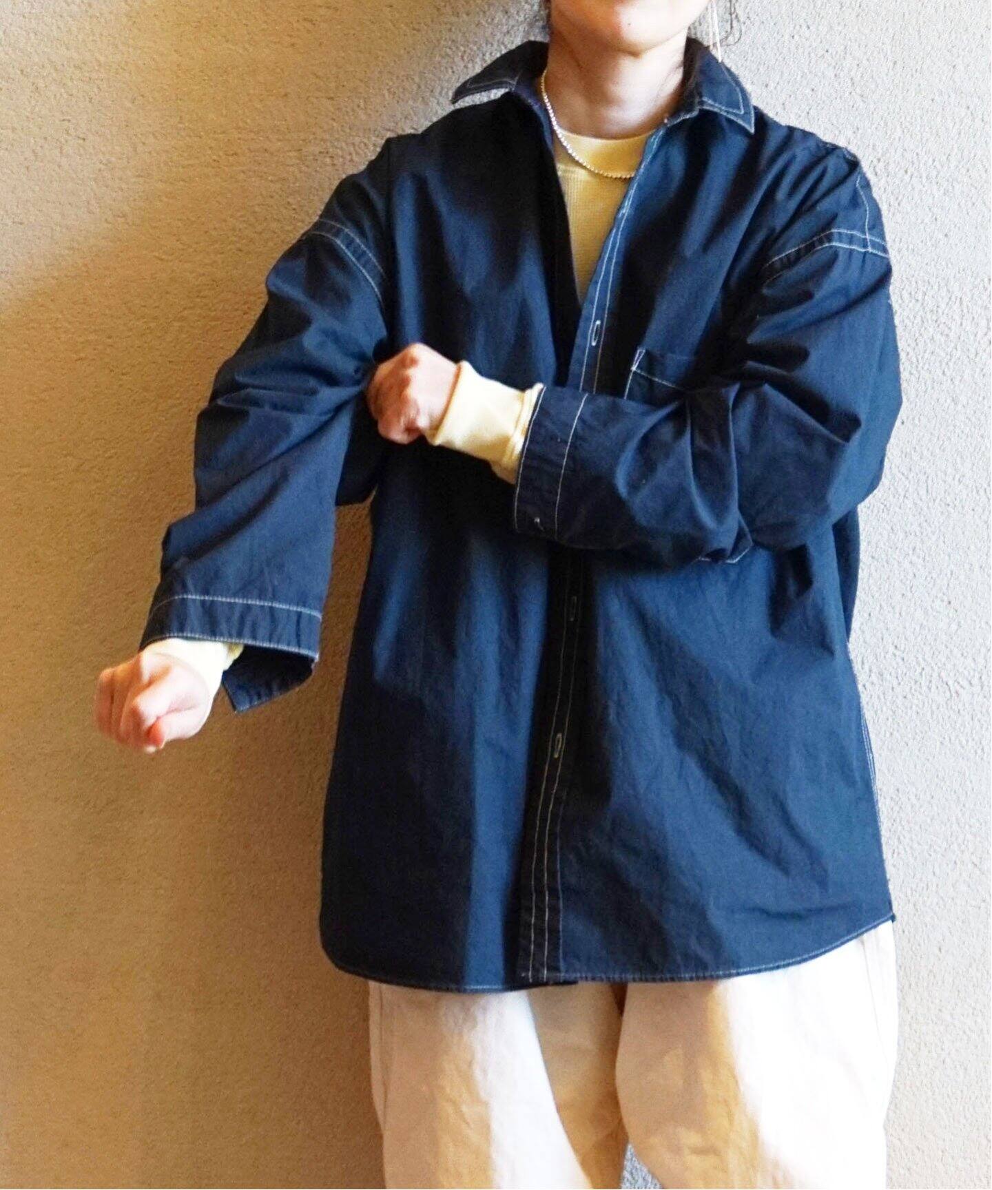 AQUAROCK / アクアロック】WIDE SHIRT（シャツ／ブラウス）｜journal  