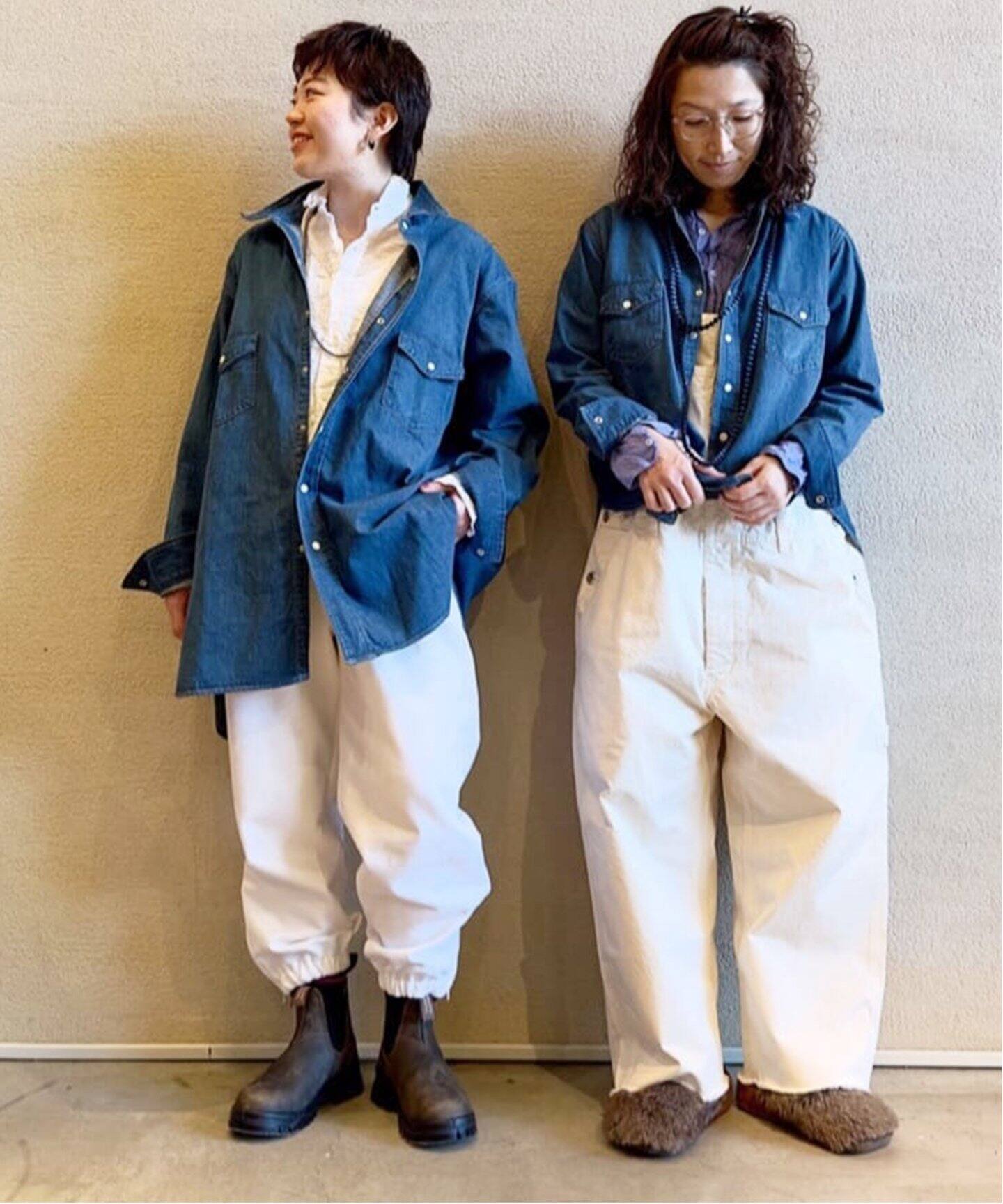chimala/チマラ】 for luxe DENIM WESTERN SHIRT（シャツ／ブラウス 