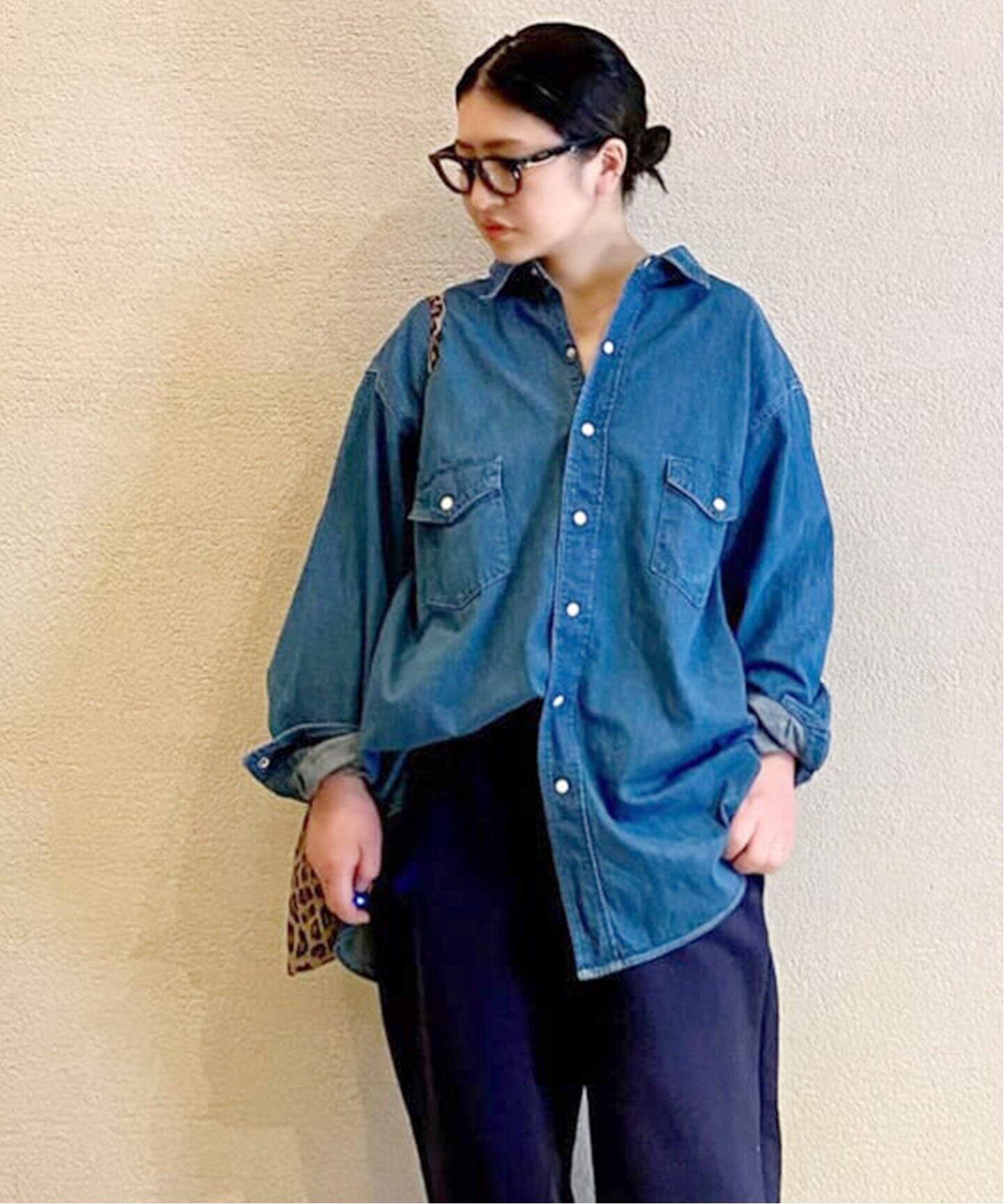 chimala/チマラ】 for luxe DENIM WESTERN SHIRT（シャツ／ブラウス  