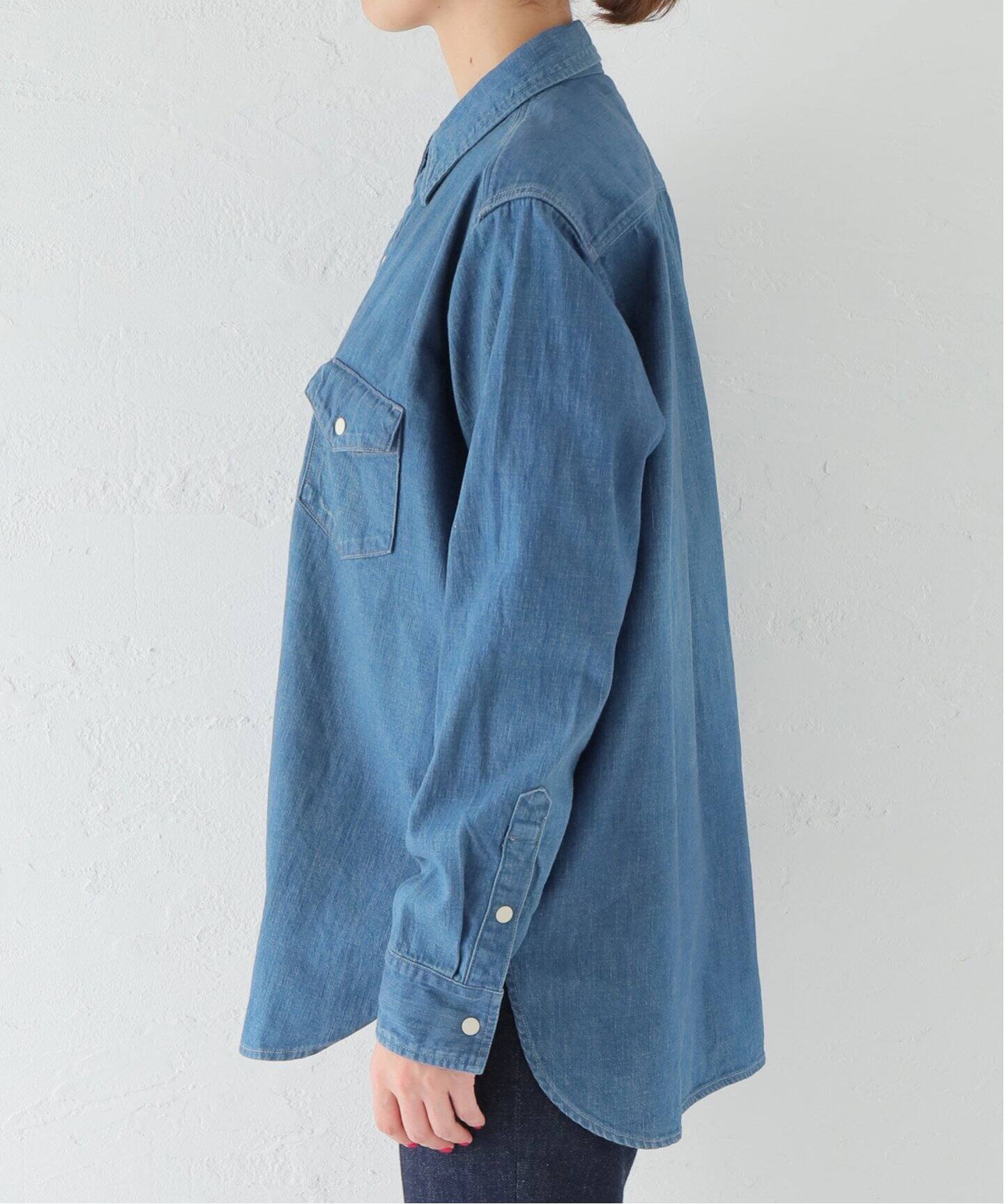 chimala/チマラ】 for luxe DENIM WESTERN SHIRT（シャツ／ブラウス  