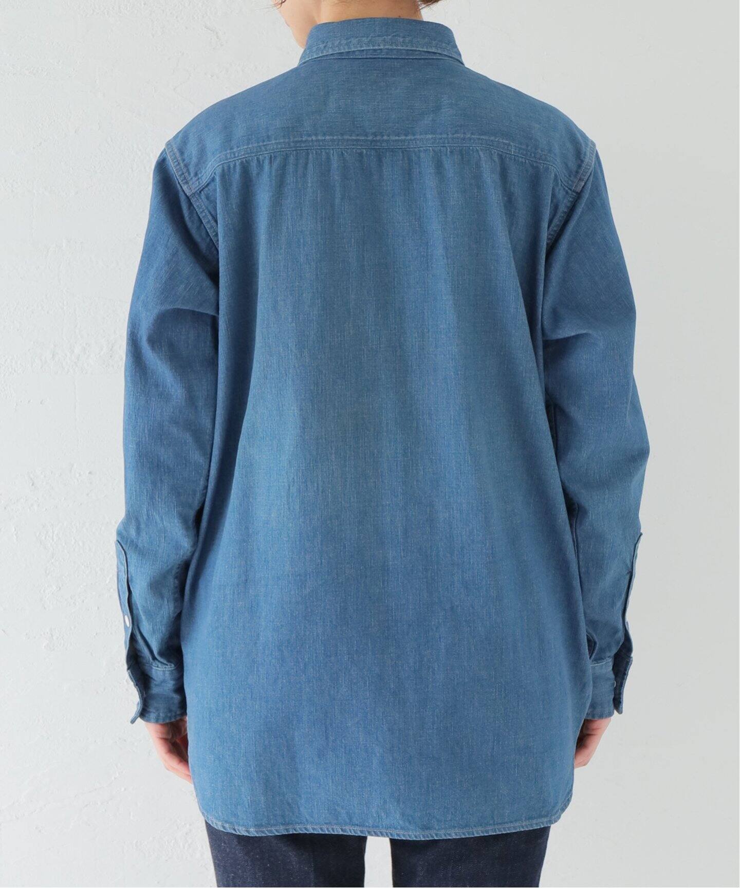 chimala/チマラ】 for luxe DENIM WESTERN SHIRT（シャツ／ブラウス 