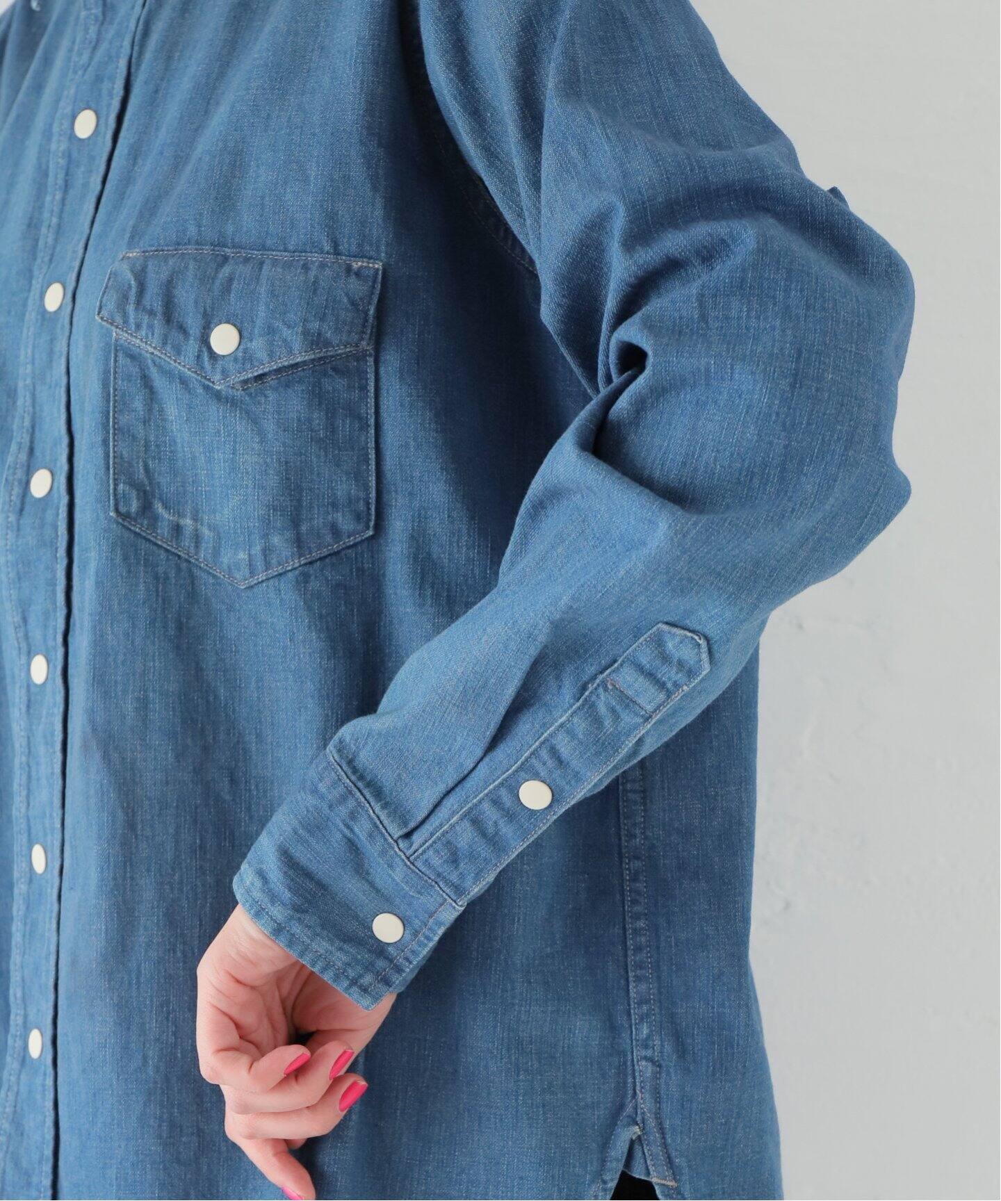 chimala/チマラ】 for luxe DENIM WESTERN SHIRT（シャツ／ブラウス  