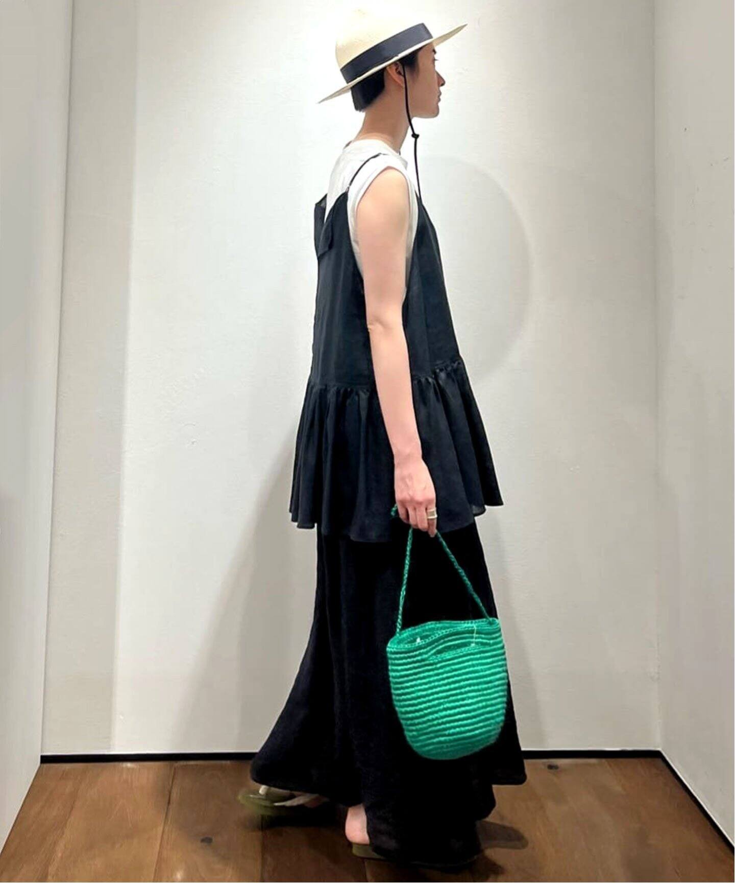 loomer / ルーマー】 Botanical dye Linen Camisole（シャツ／ブラウス 