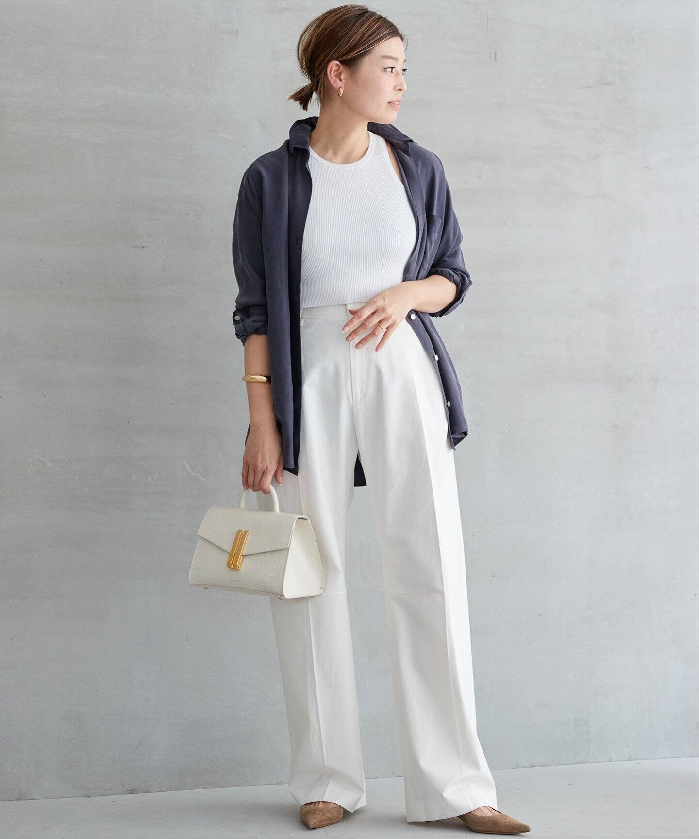 silk wash シャツ（シャツ／ブラウス）｜Deuxieme Classe 