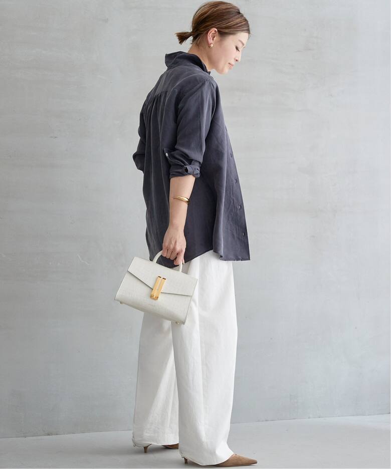 silk wash シャツ（シャツ／ブラウス）｜Deuxieme Classe 
