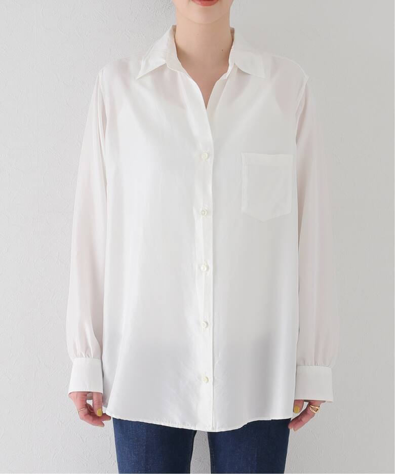 silk wash シャツ（シャツ／ブラウス）｜Deuxieme Classe 
