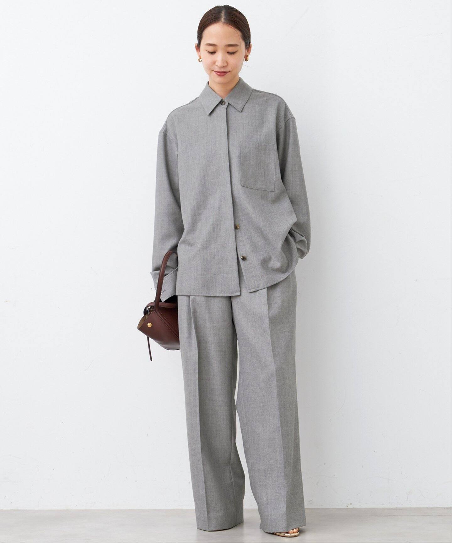 WOOL SERGE JACK シャツ（シャツ／ブラウス）｜Deuxieme Classe 
