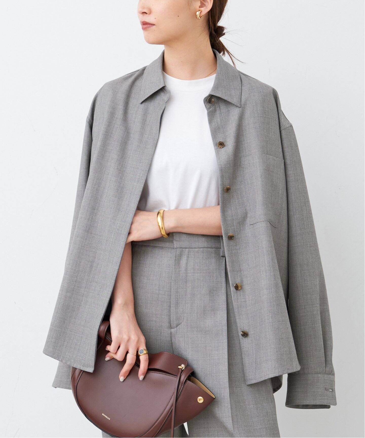 WOOL SERGE JACK シャツ（シャツ／ブラウス）｜Deuxieme Classe 