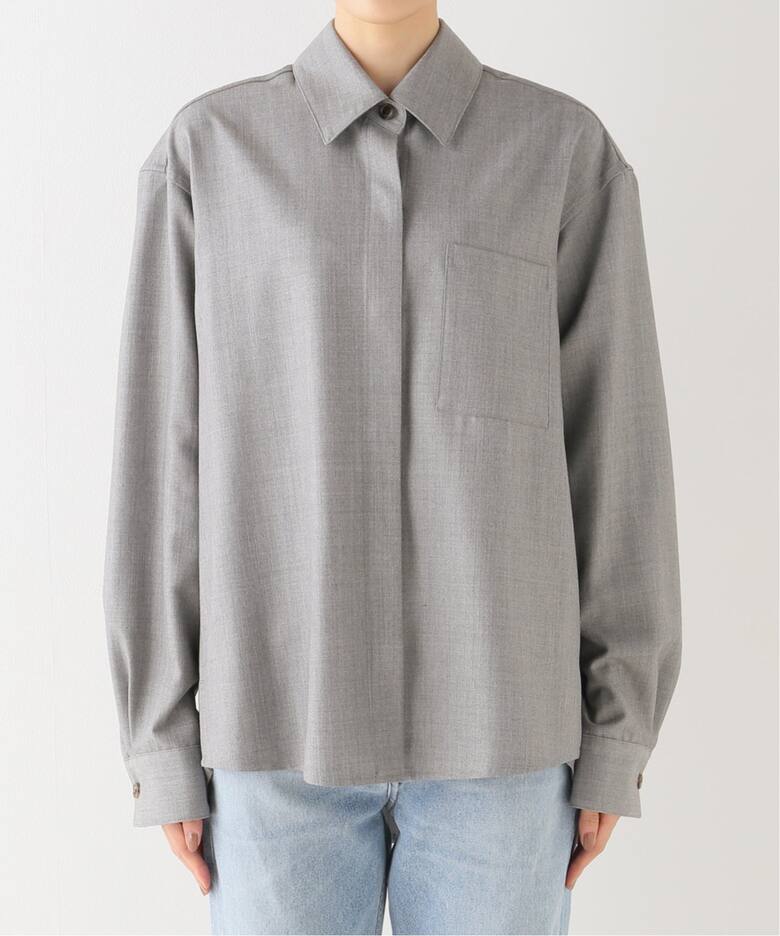 WOOL SERGE JACK シャツ（シャツ／ブラウス）｜Deuxieme Classe 
