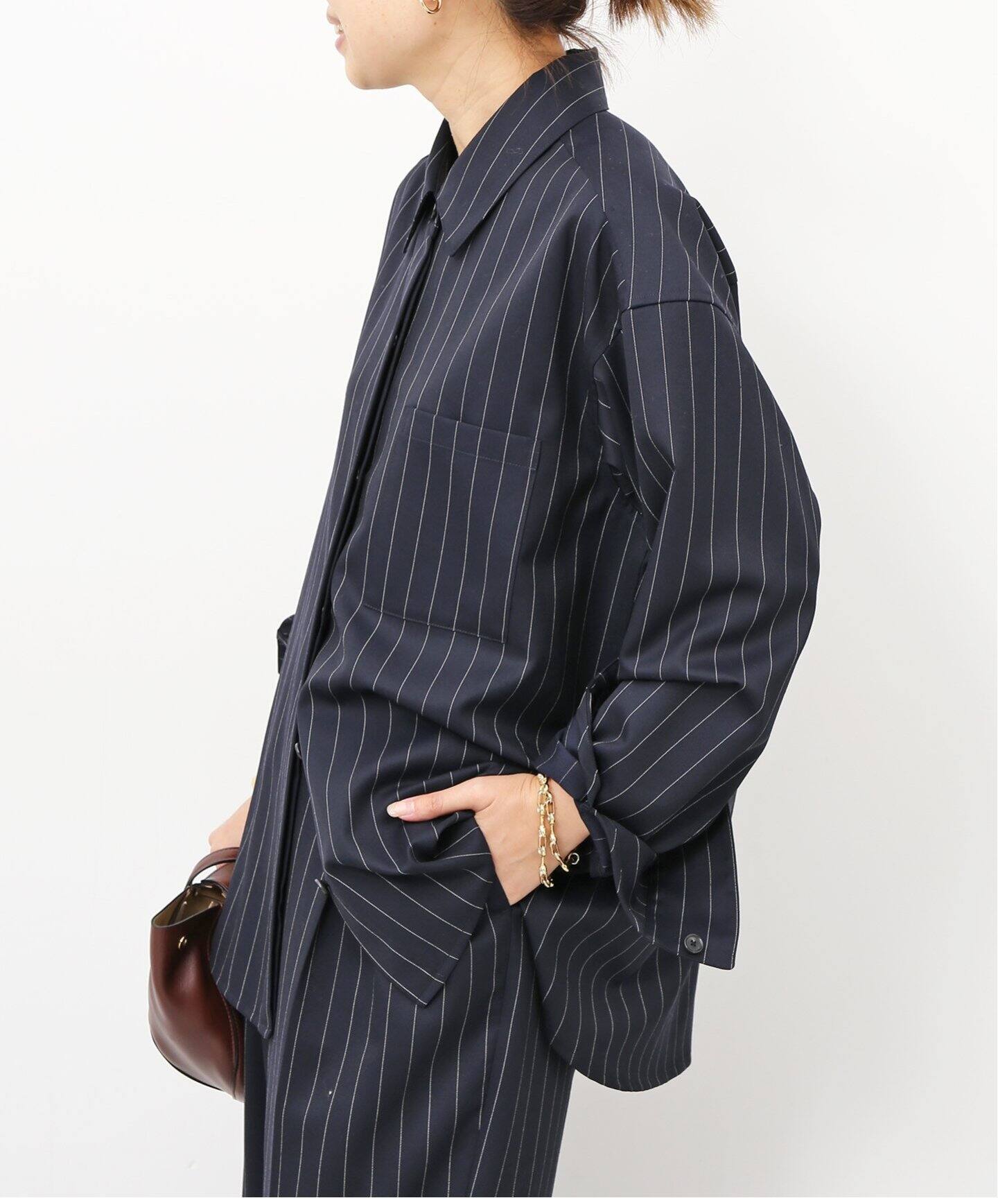 WOOL SERGE JACK シャツ（シャツ／ブラウス）｜Deuxieme Classe 
