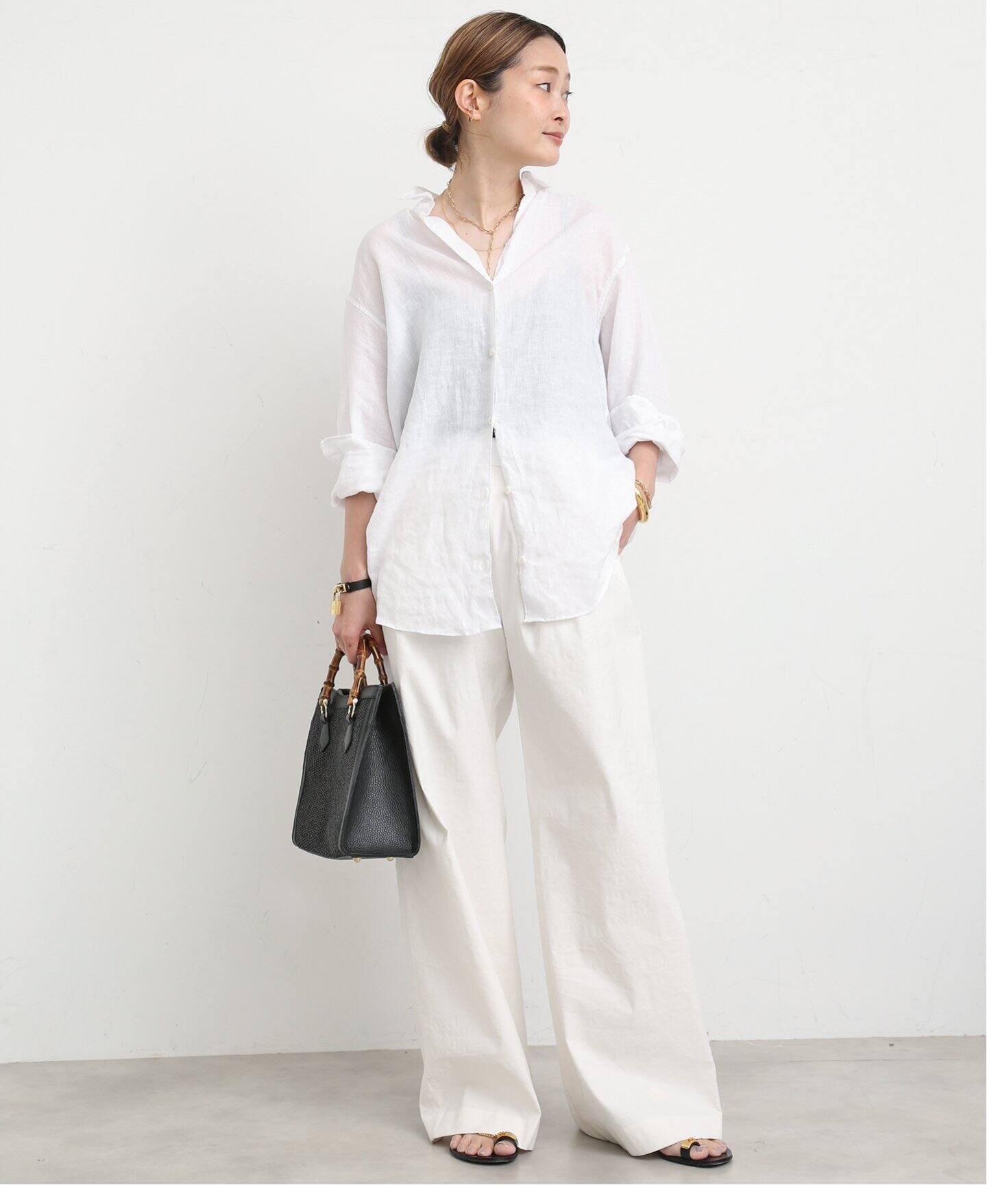 リネン ウォッシュシャツ（シャツ／ブラウス）｜Deuxieme Classe  