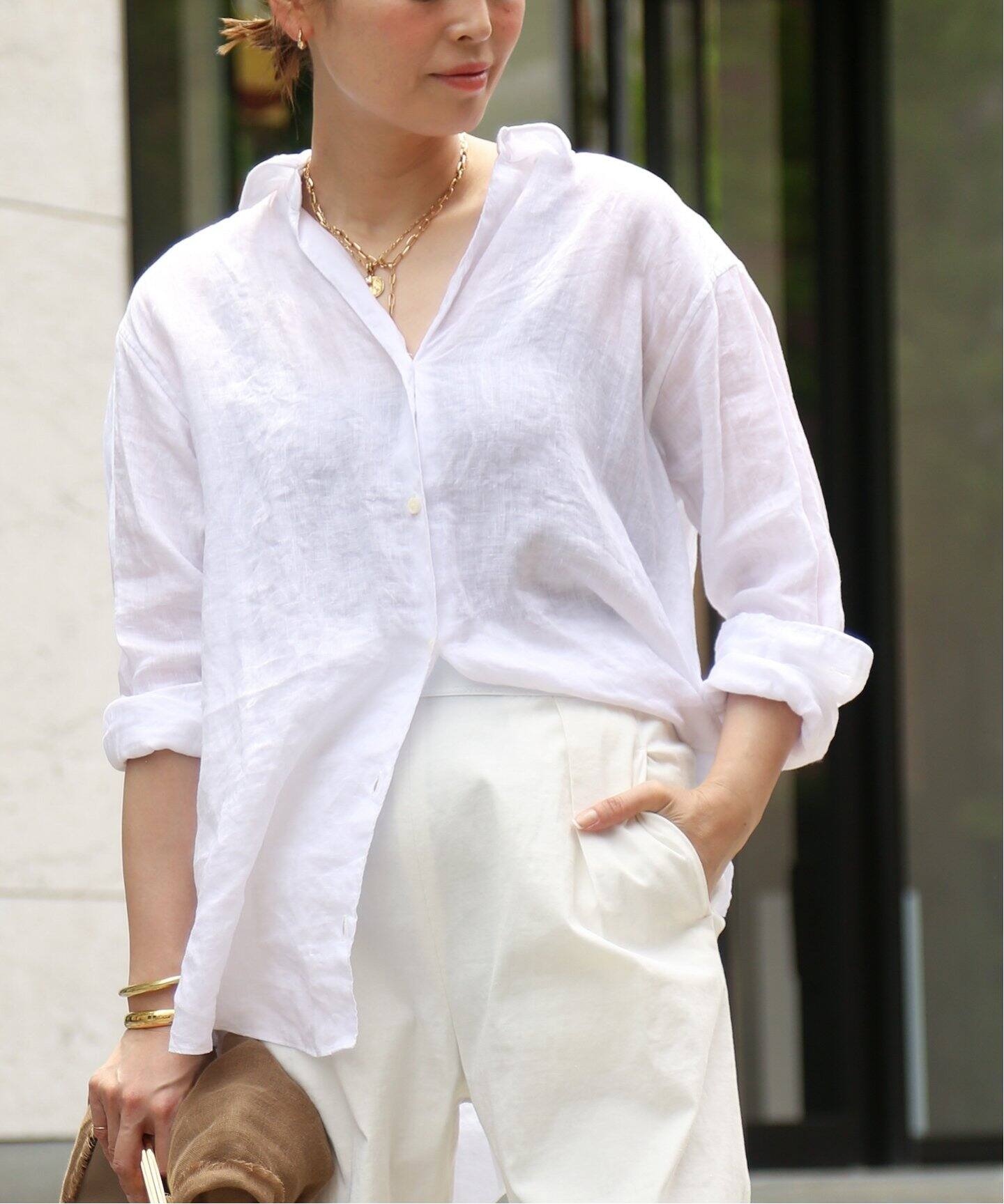 リネン ウォッシュシャツ（シャツ／ブラウス）｜Deuxieme Classe  