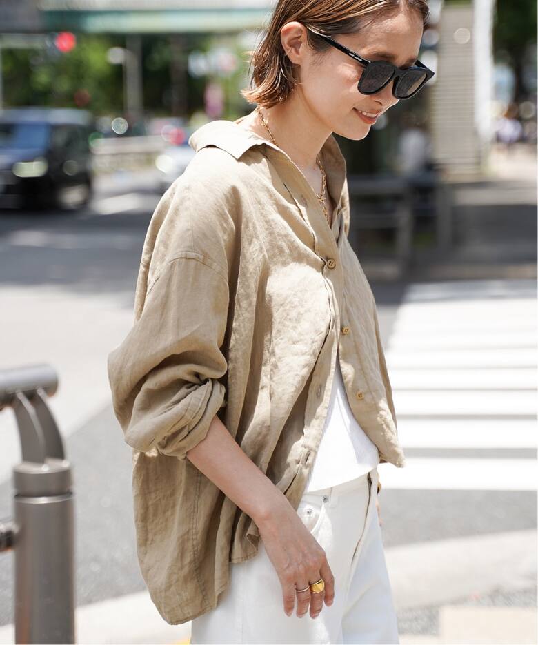 Linen シャツ（シャツ／ブラウス）｜Deuxieme Classe（ドゥーズィエム 