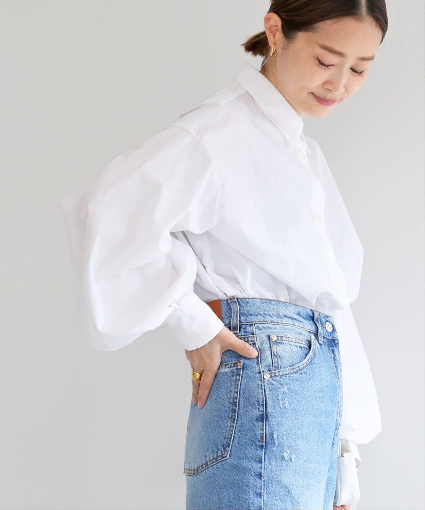 Volume Sleeve シャツ（シャツ／ブラウス）｜Deuxieme Classe 