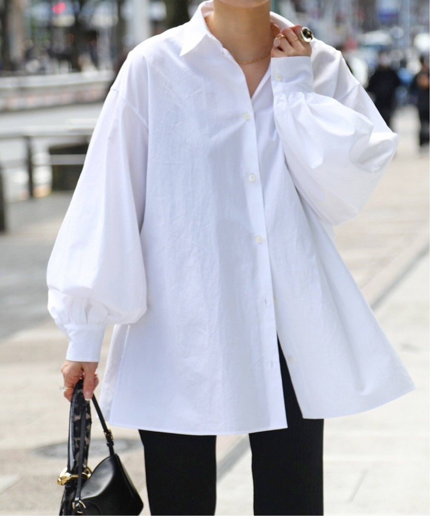 Volume Sleeve シャツ（シャツ／ブラウス）｜Deuxieme Classe 