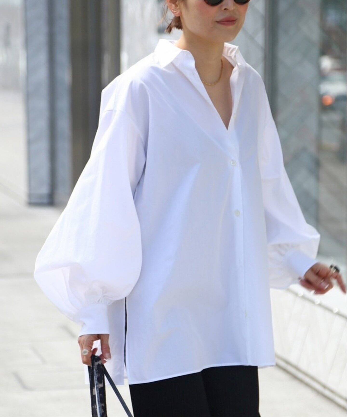 Volume Sleeve シャツ（シャツ／ブラウス）｜Deuxieme Classe 