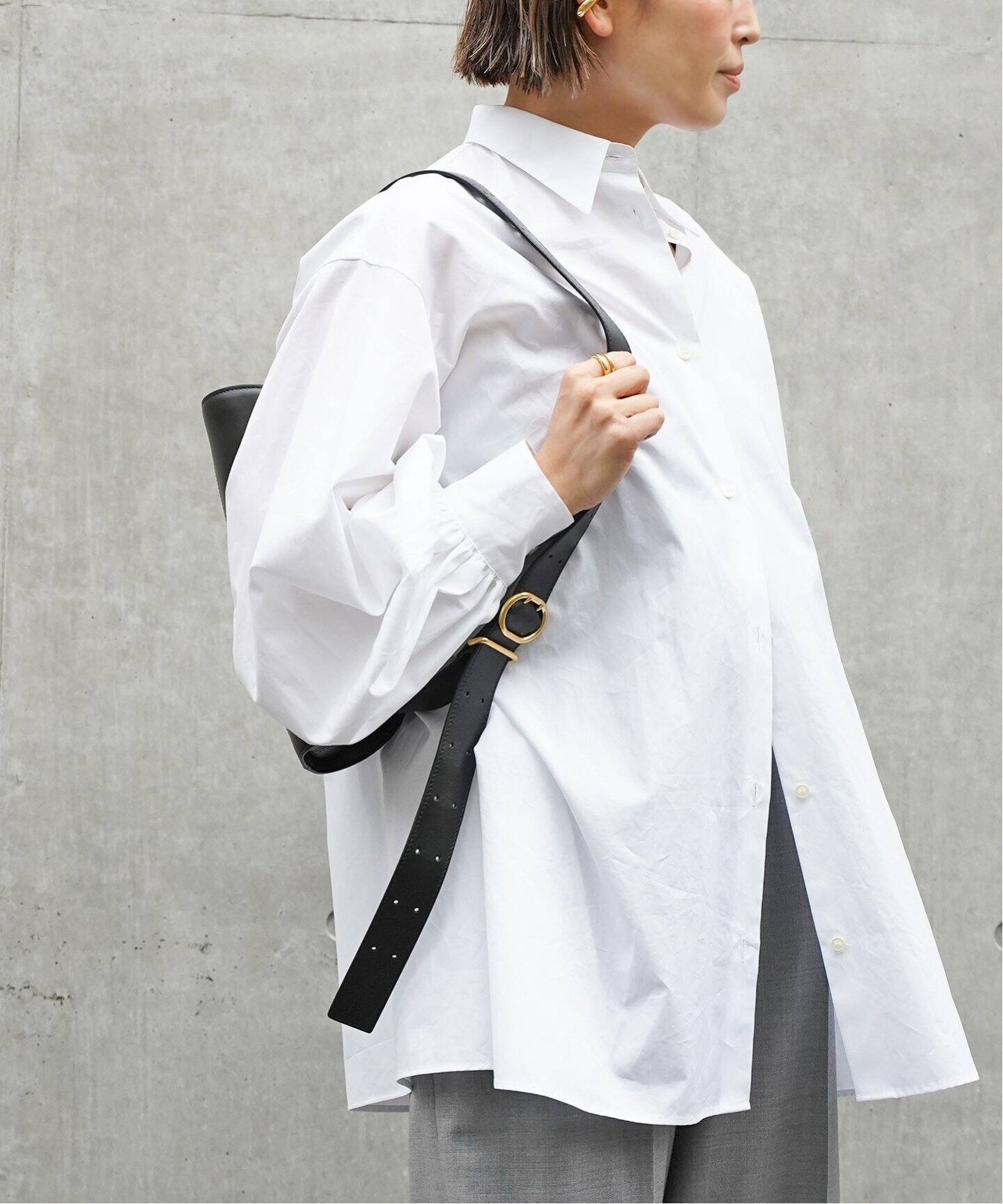 Volume Sleeve シャツ（シャツ／ブラウス）｜Deuxieme Classe 