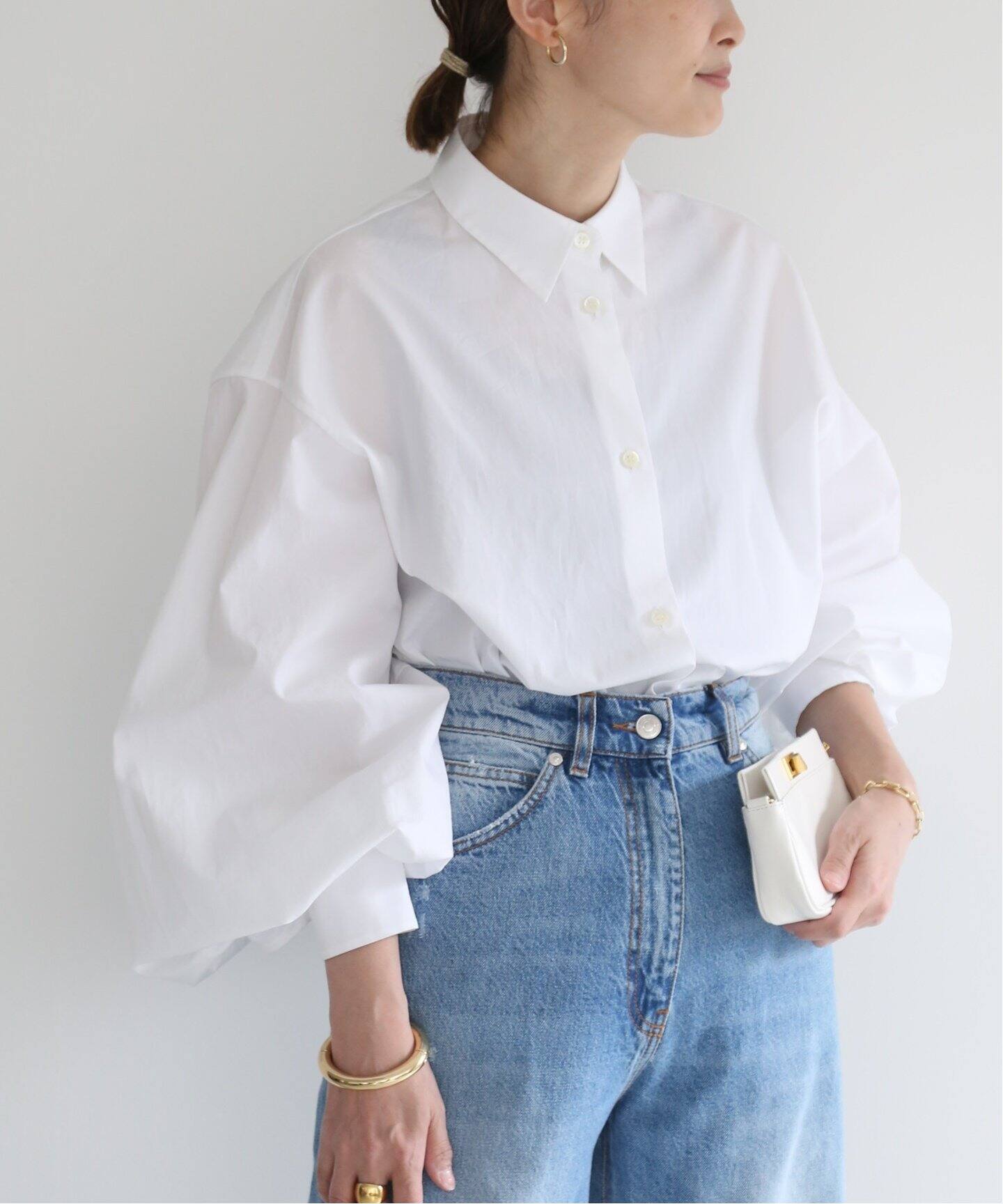 Volume Sleeve シャツ（シャツ／ブラウス）｜Deuxieme Classe 
