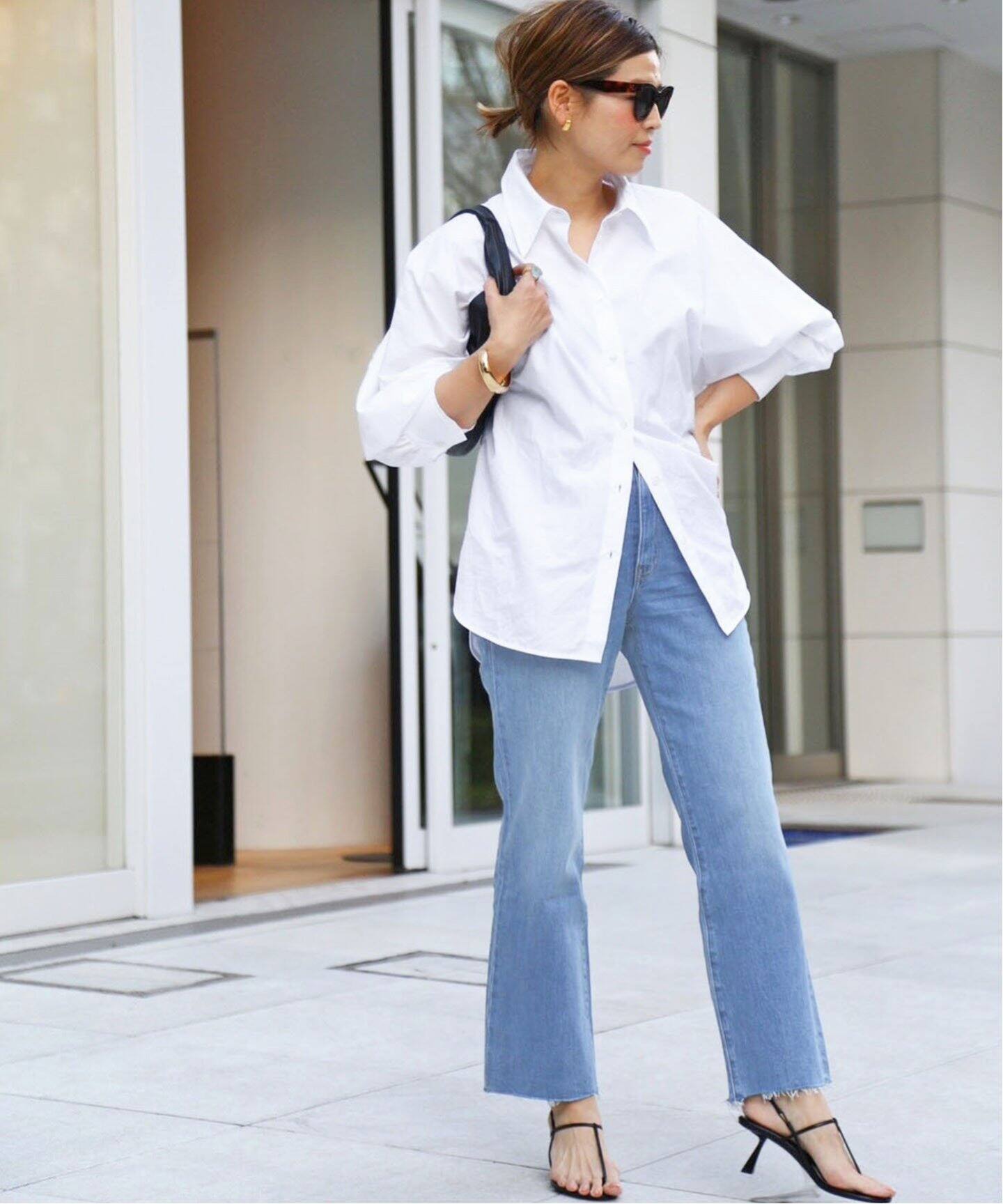 CELERI/セルリ】 バルーンスリーブ シャツ（シャツ／ブラウス  