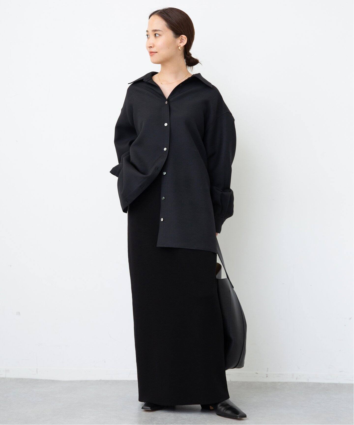 ARCH THE/アーチ ザ】 OVERSIZED WOOL SILK シャツ（シャツ／ブラウス 