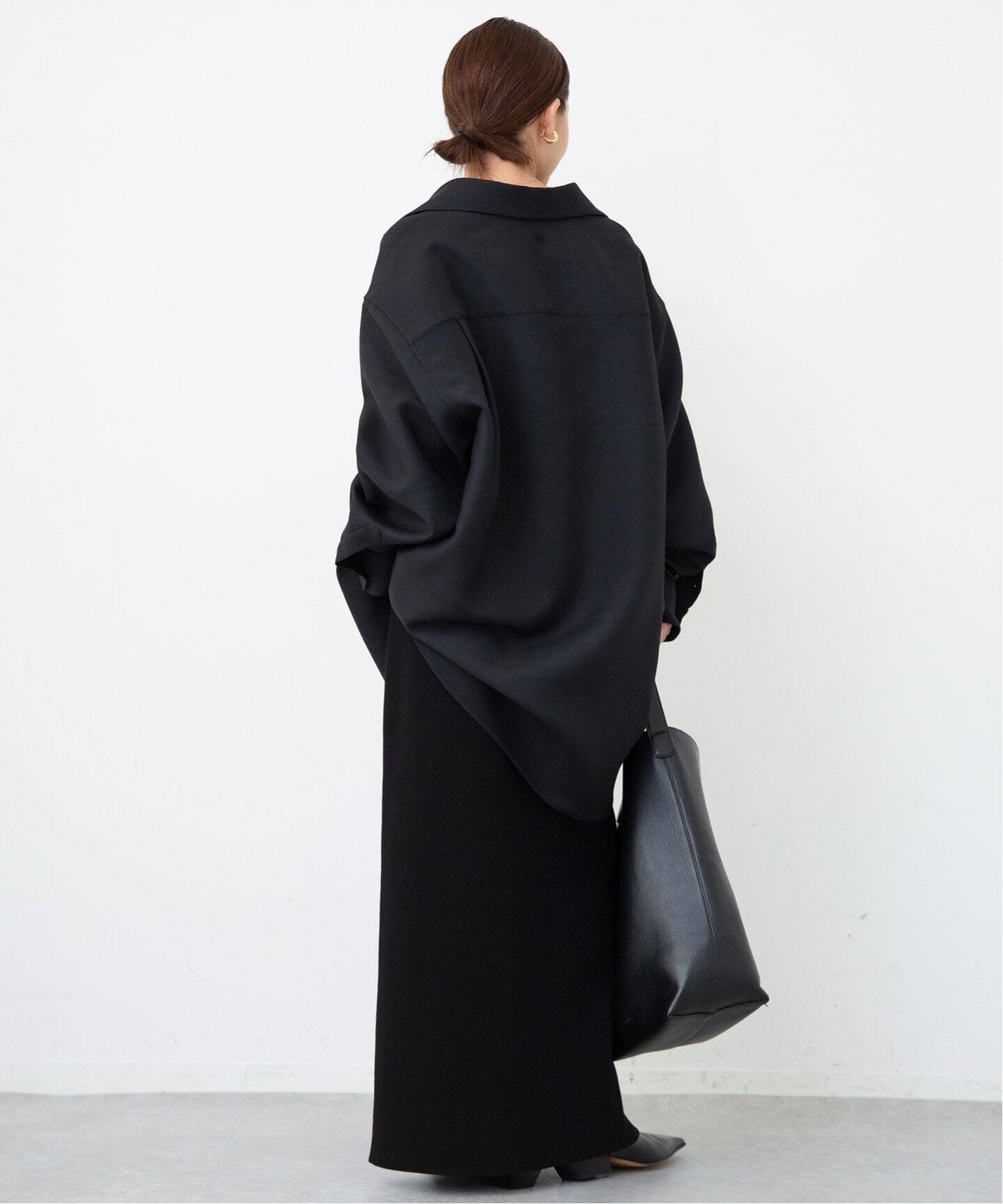 ARCH THE/アーチ ザ】 OVERSIZED WOOL SILK シャツ（シャツ／ブラウス 