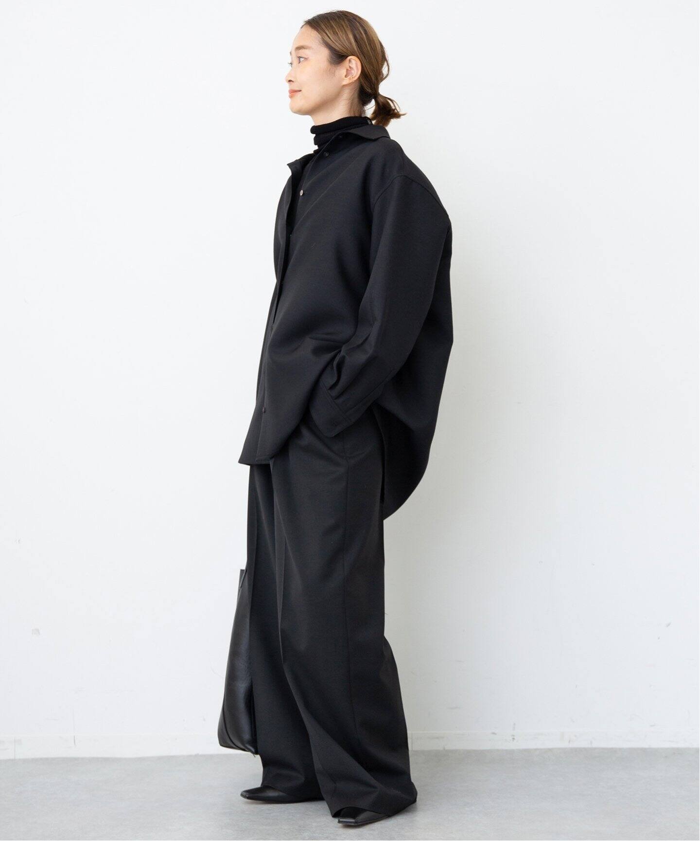 ARCH THE/アーチ ザ】 OVERSIZED WOOL SILK シャツ（シャツ／ブラウス  