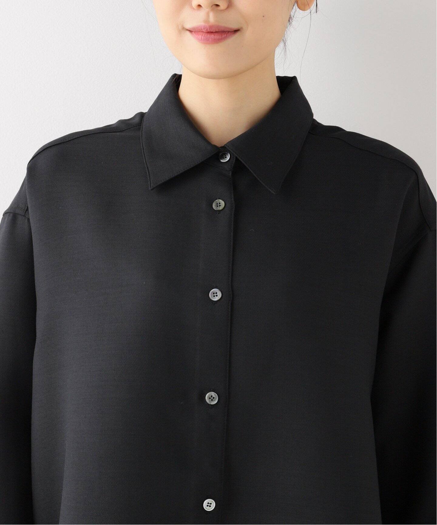ARCH THE/アーチ ザ】 OVERSIZED WOOL SILK シャツ（シャツ／ブラウス 