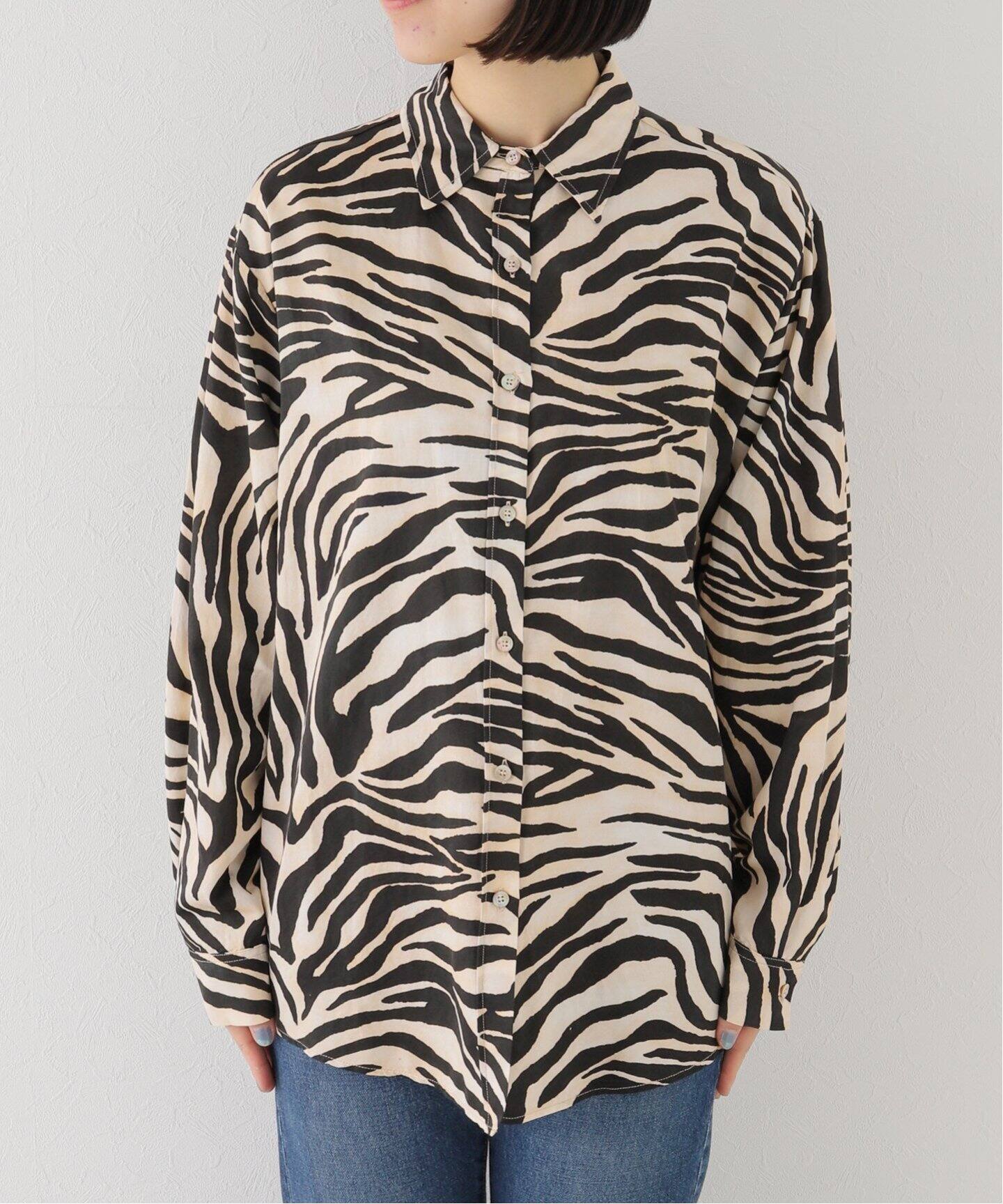 FORTE_FORTE/フォルテフォルテ】ゼブラ シャツ（シャツ／ブラウス  