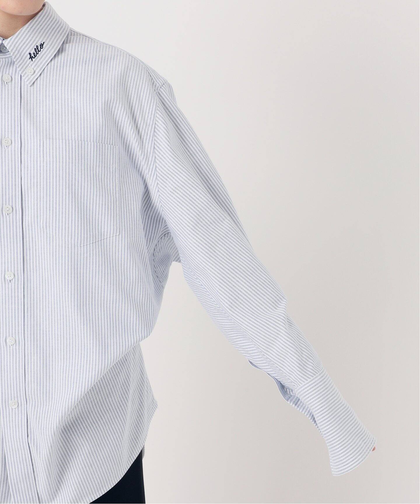 MADISONBLUE / マディソンブルー】 SWING TWISTED シャツ OX STRIPE 