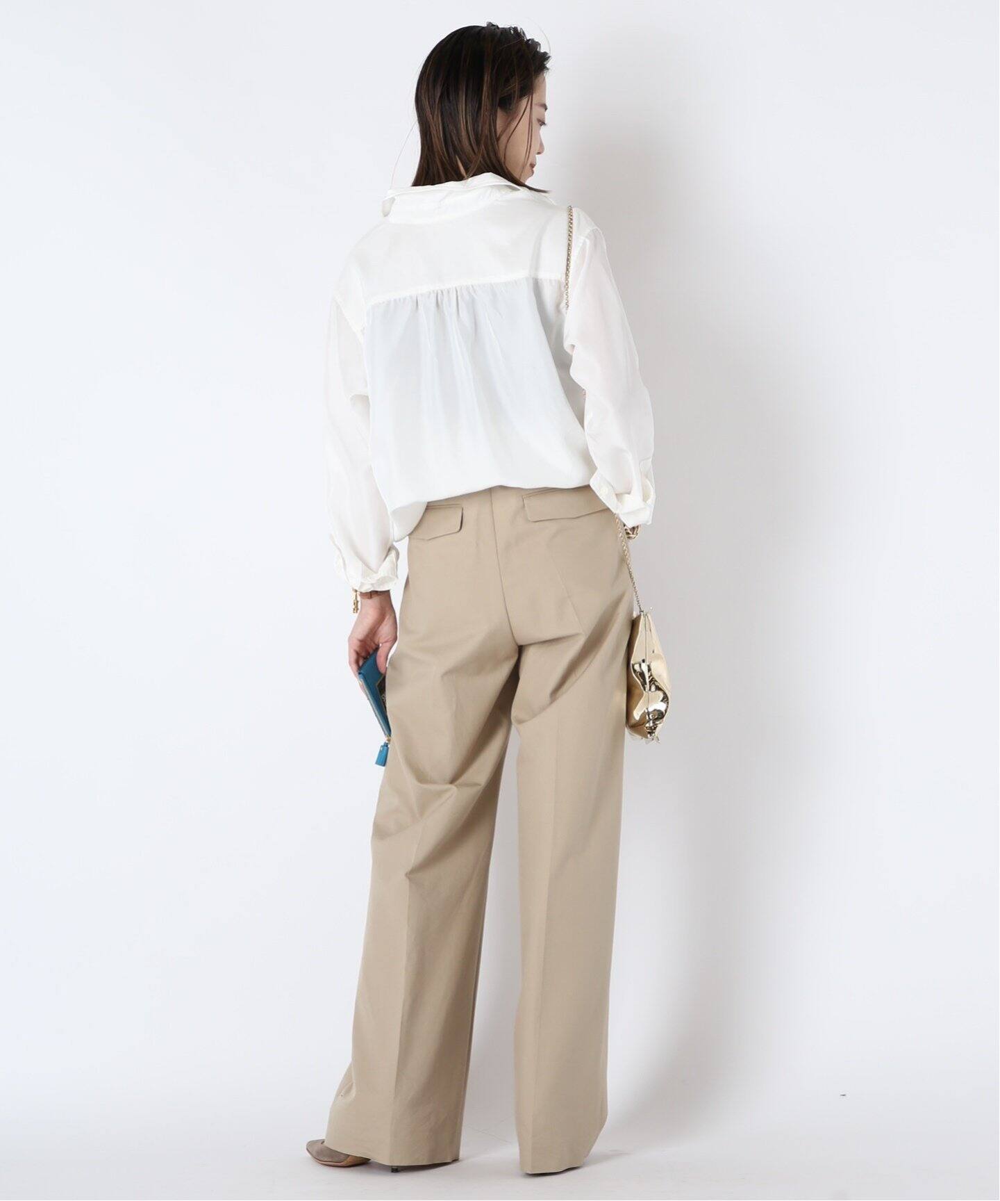silk wash シャツ（シャツ／ブラウス）｜MUSE de Deuxieme Classe 