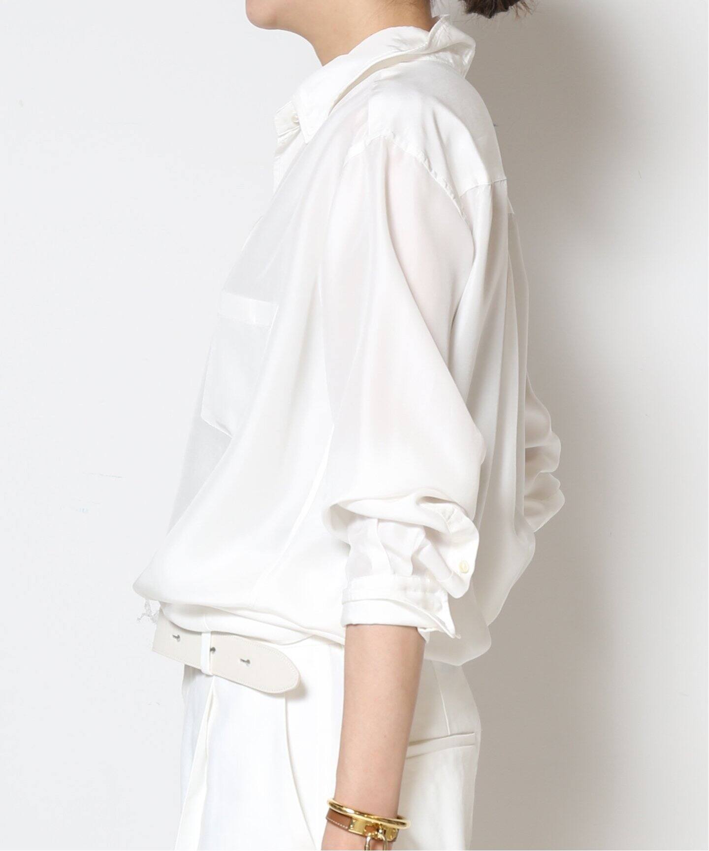 SILK WASH シャツ（シャツ／ブラウス）｜MUSE de Deuxieme Classe 