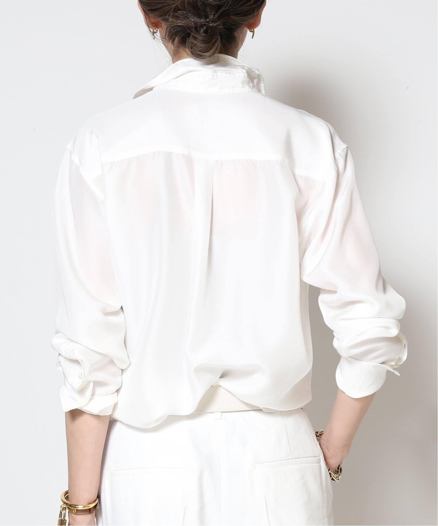 SILK WASH シャツ（シャツ／ブラウス）｜MUSE de Deuxieme Classe 