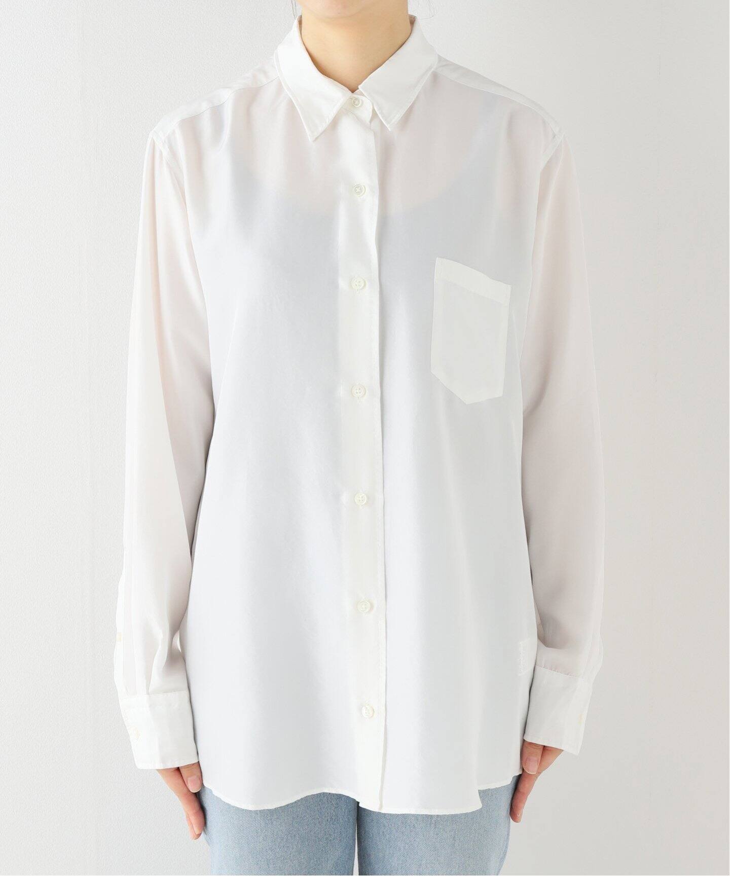 SILK WASH シャツ（シャツ／ブラウス）｜MUSE de Deuxieme Classe 